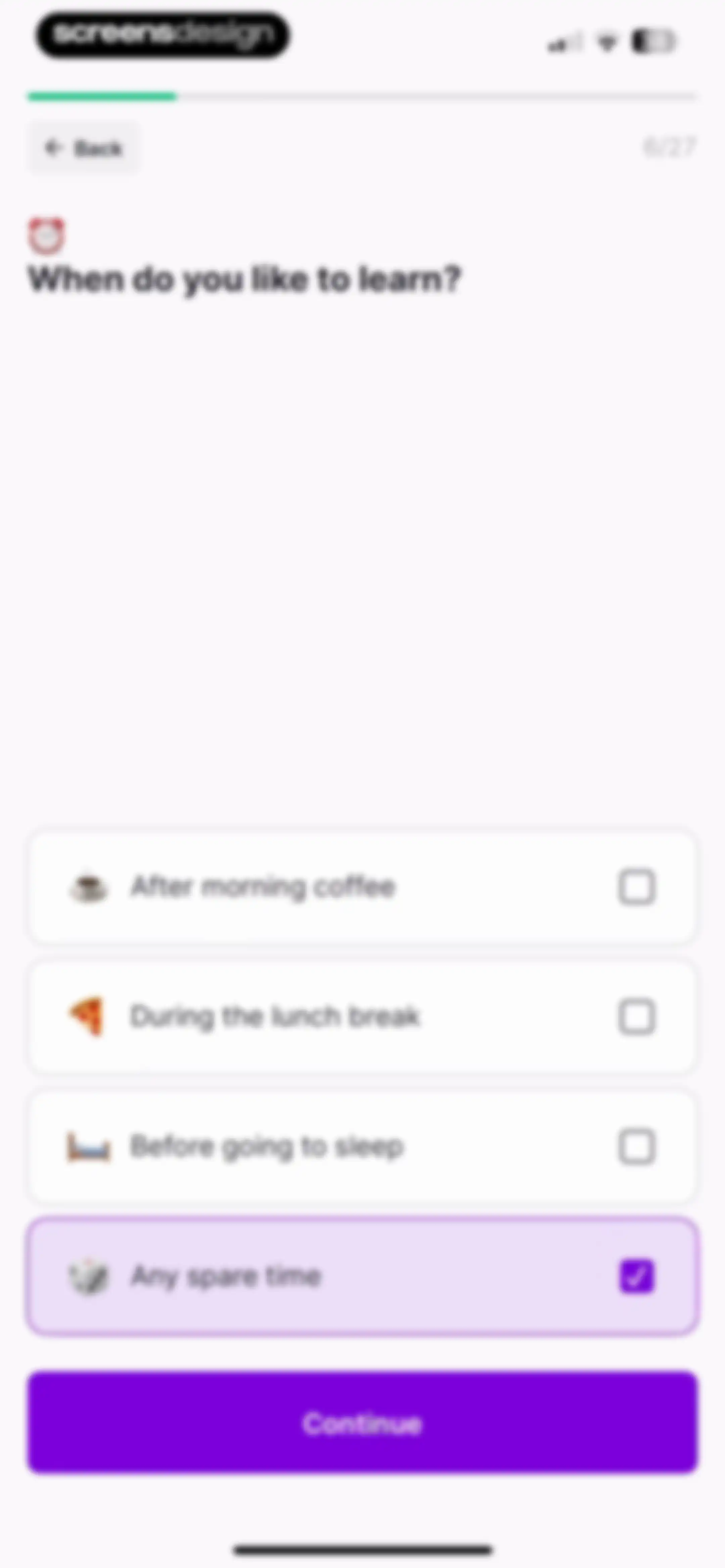 Nibble: Daily Learning & Quiz screen 14