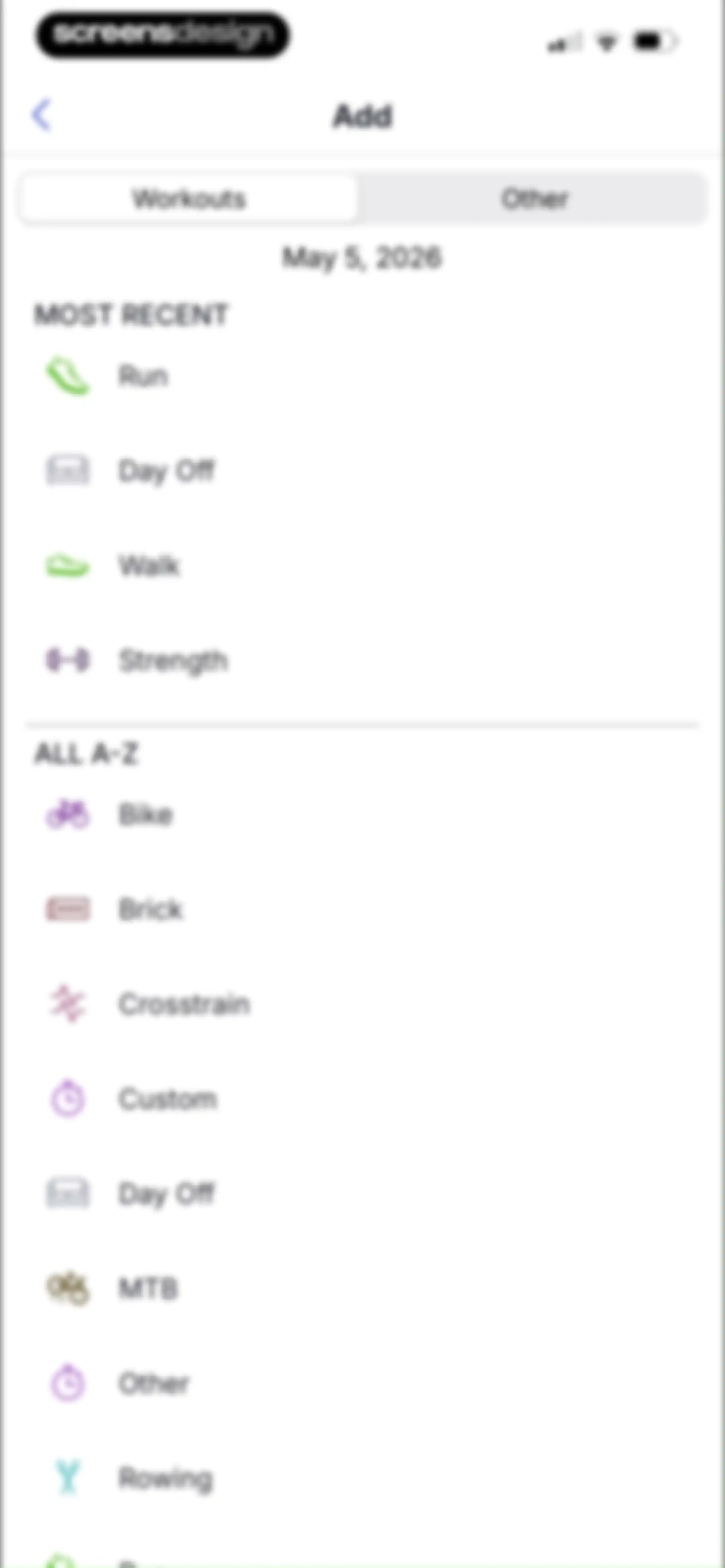 TrainingPeaks: Plan Train Lift screen 21