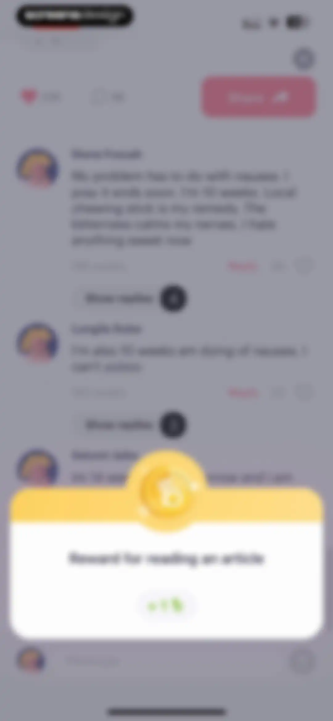 amma: Pregnancy & Baby Tracker screen 59