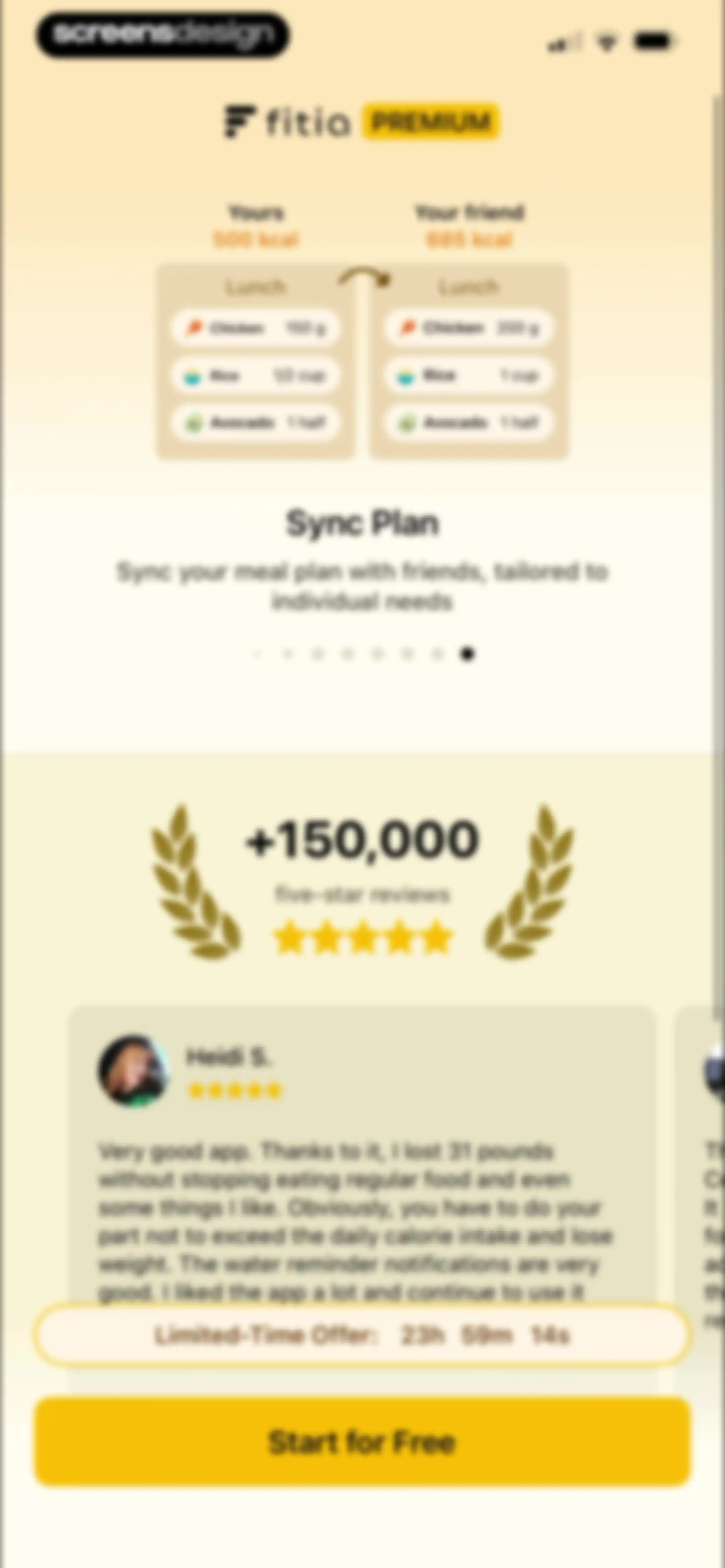 Fitia: Calorie Counter & Diet screen 51