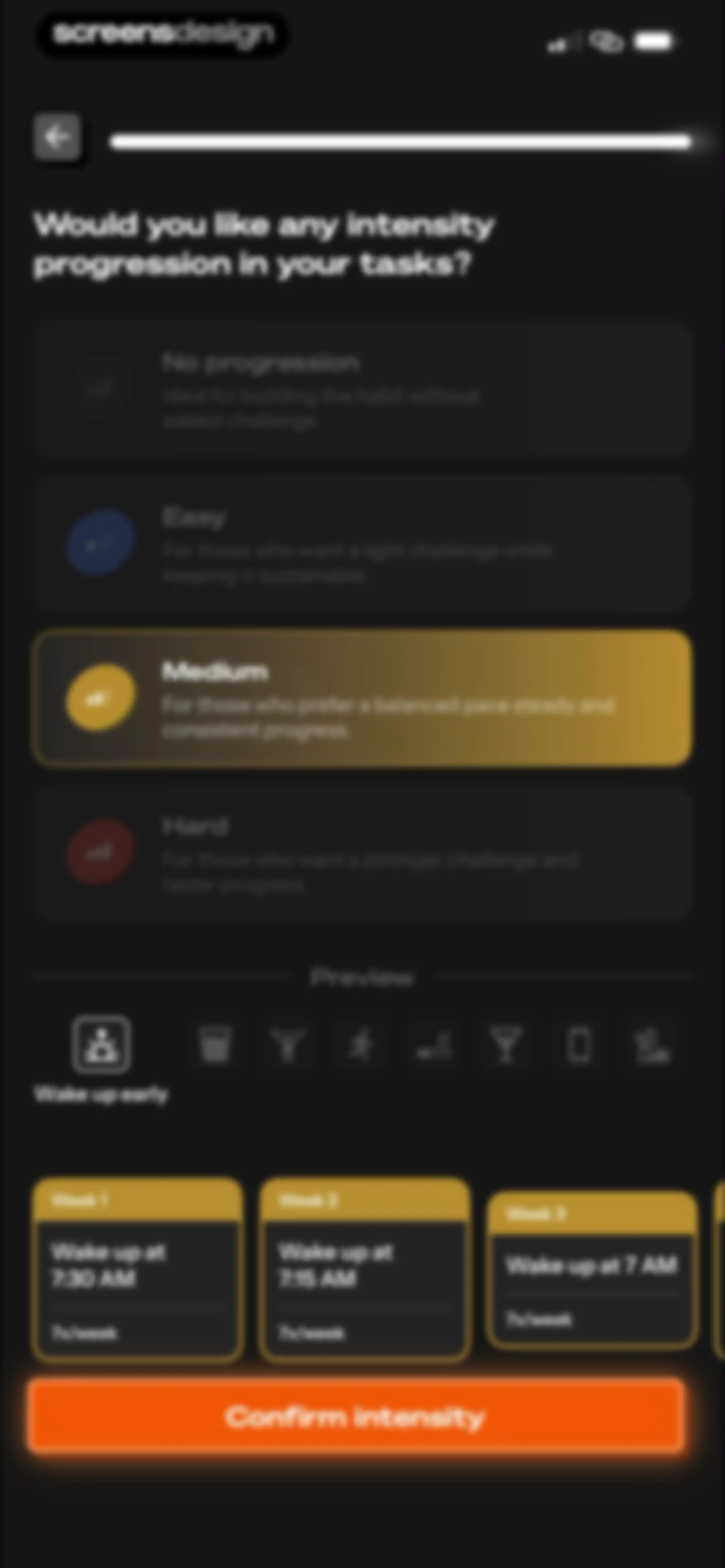 Life Reset: 66 Day Habit screen 65