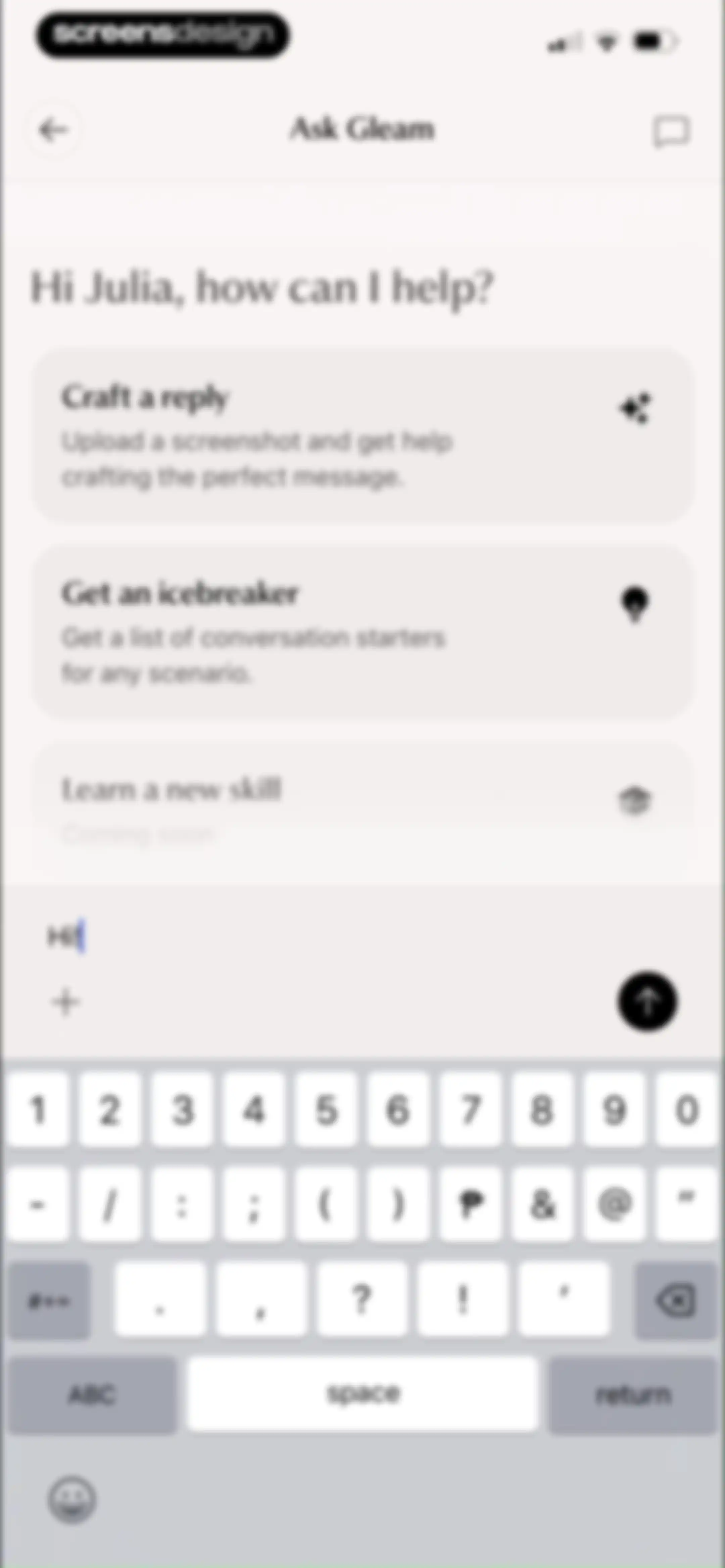 Gleam: Social Intelligence screen 77