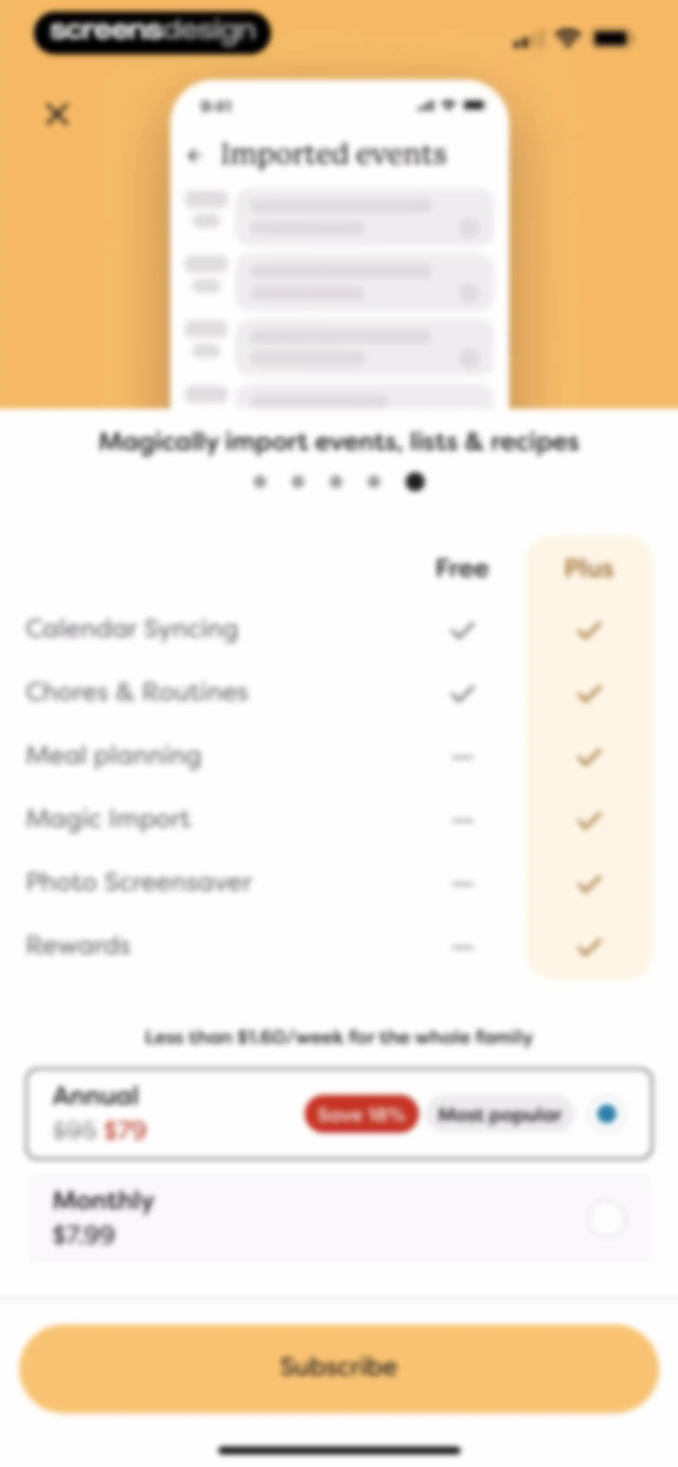 Skylight App screen 19