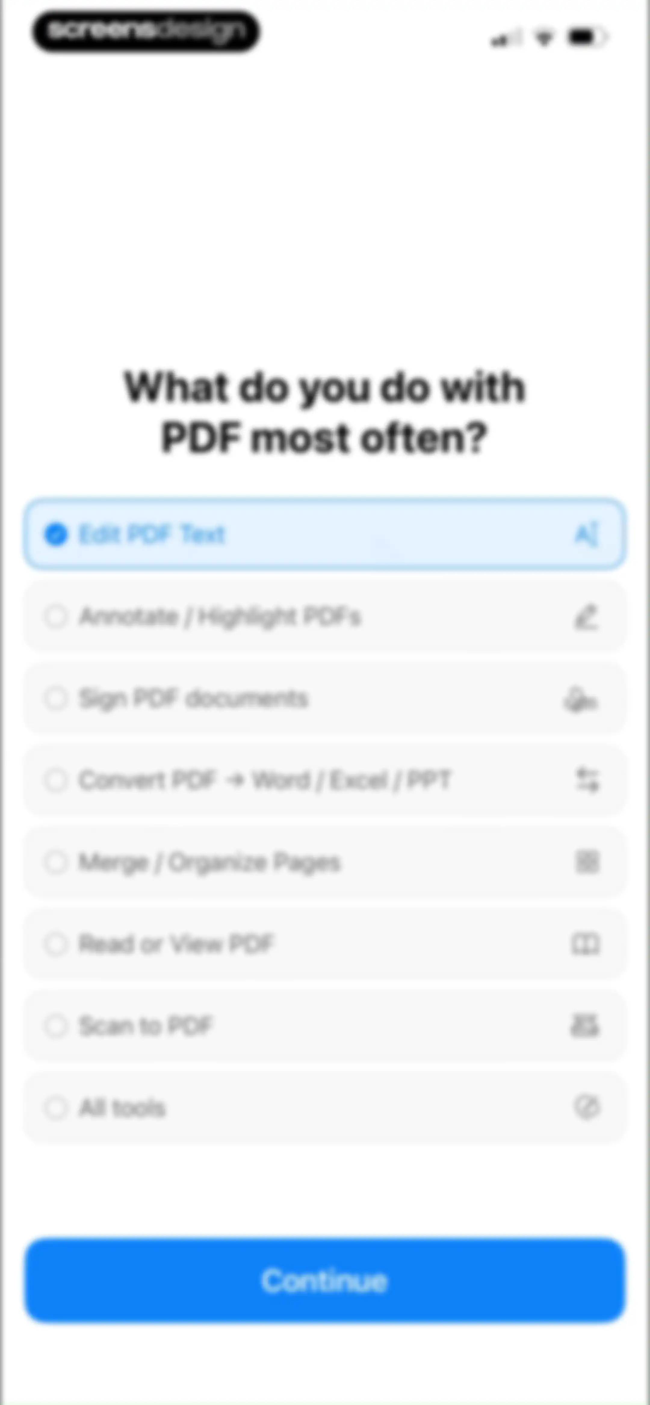 PDF Editor ® screen 4