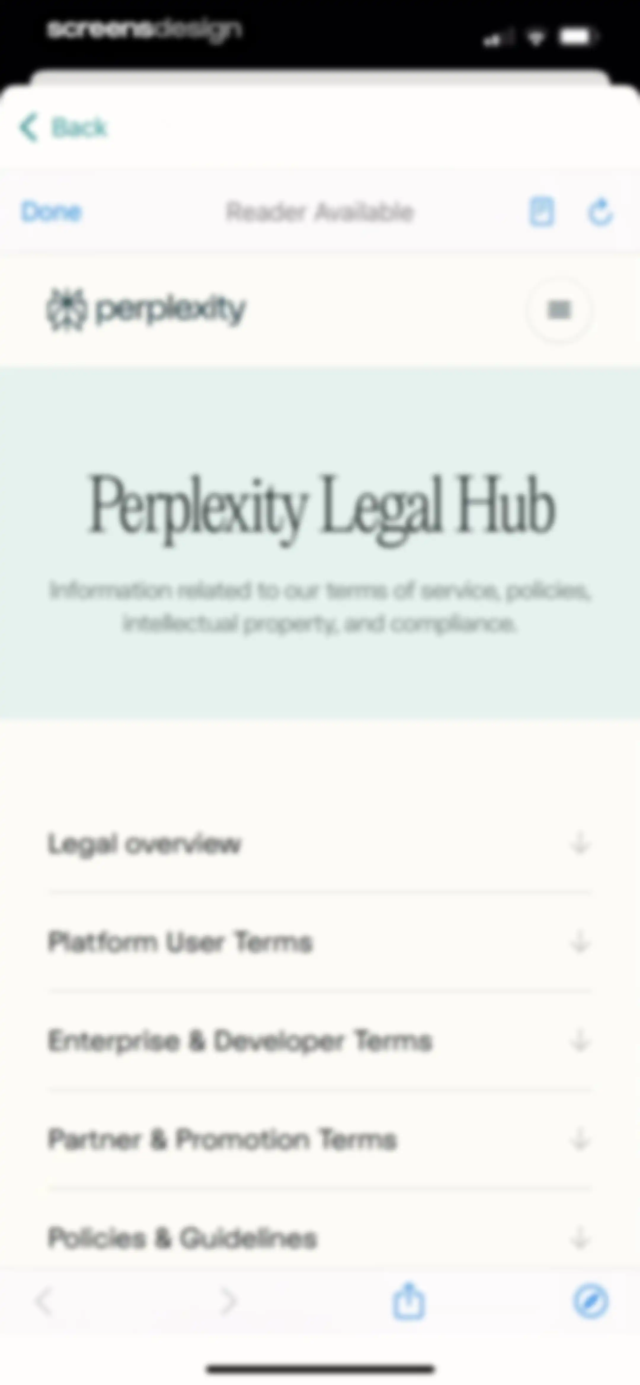 Perplexity - AI Search & Chat screen 120