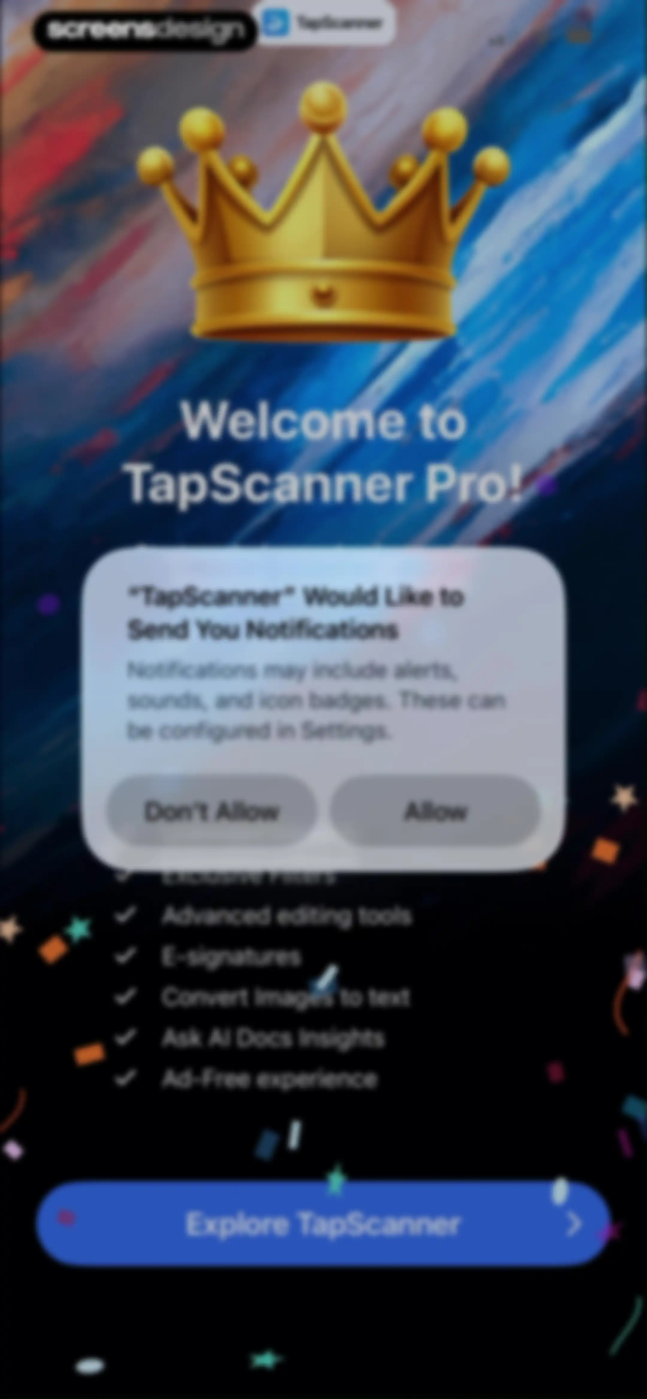 PDF Scanner App: TapScanner screen 16