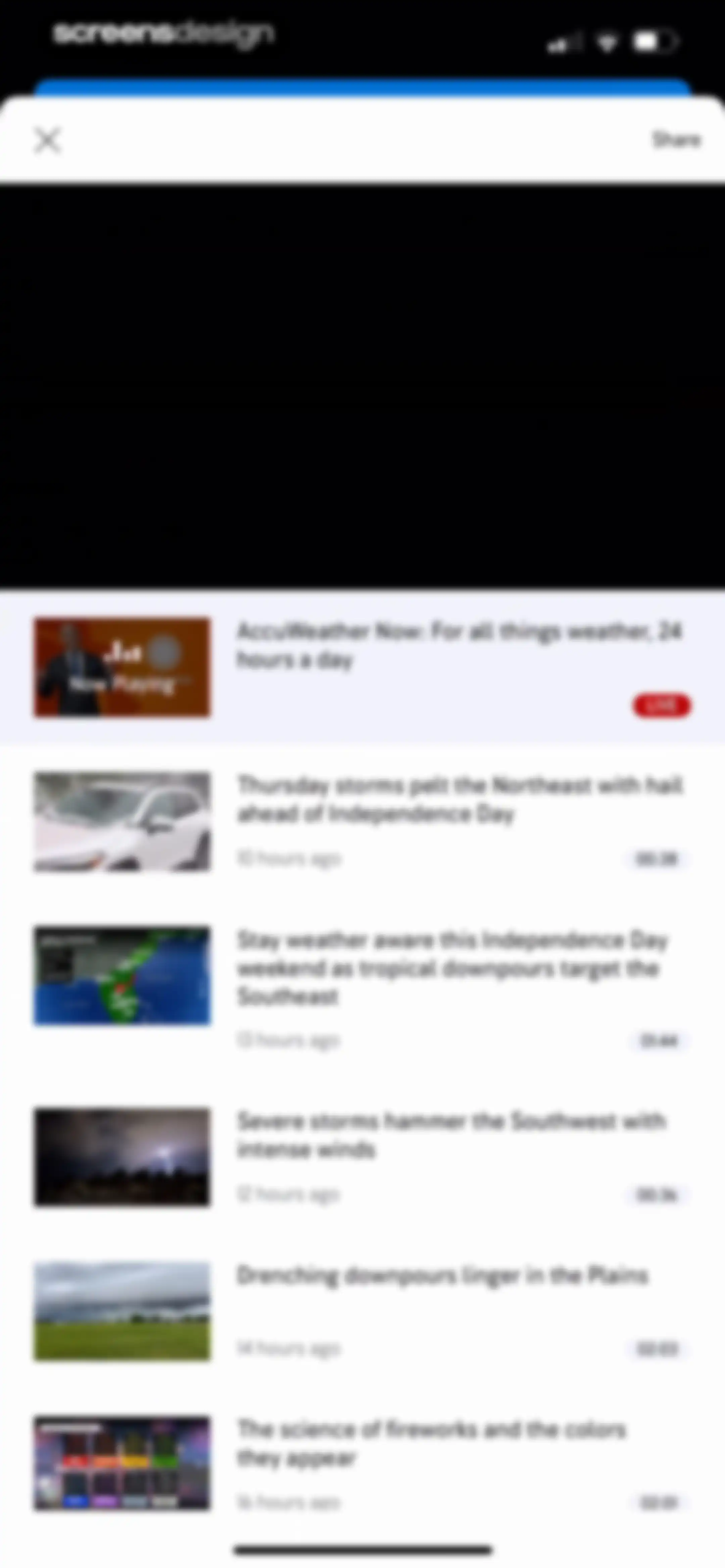 AccuWeather: Weather Forecast screen 92
