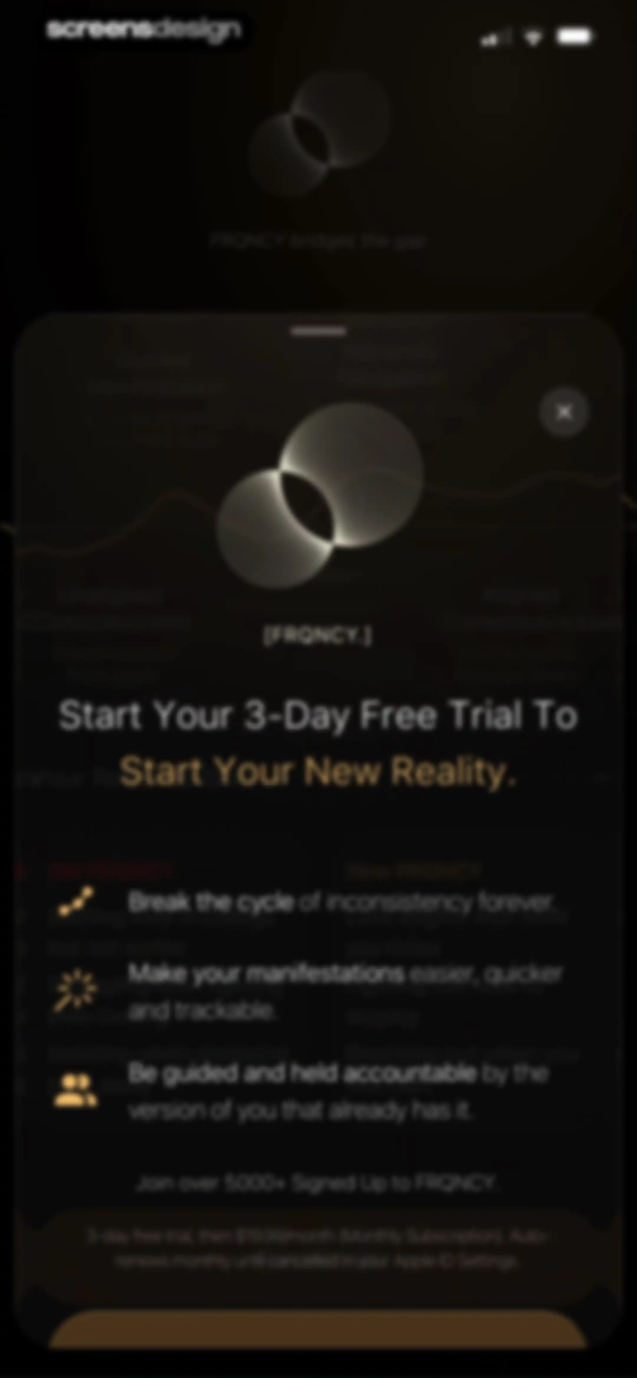 FRQNCY. screen 42