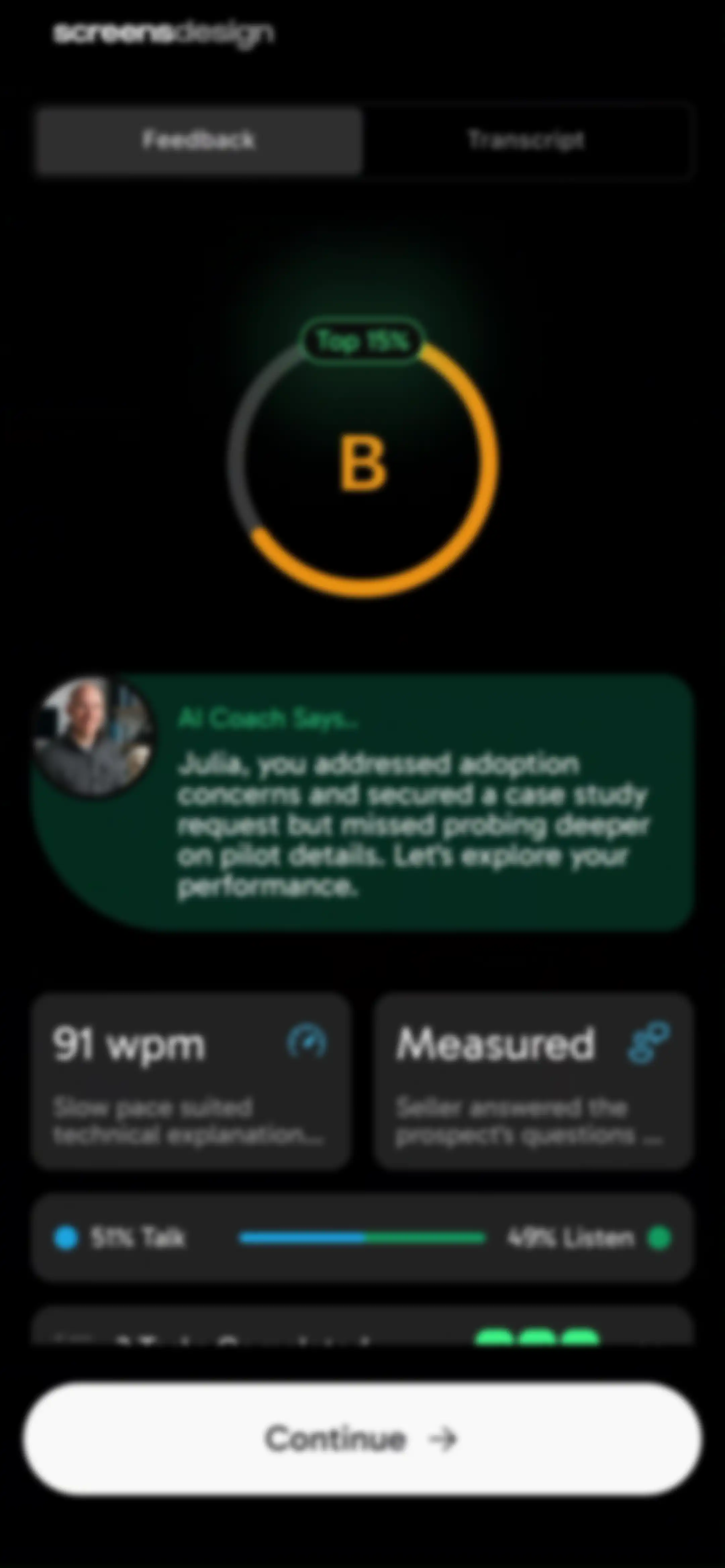 CloserCoach - AI Sales Trainer screen 59