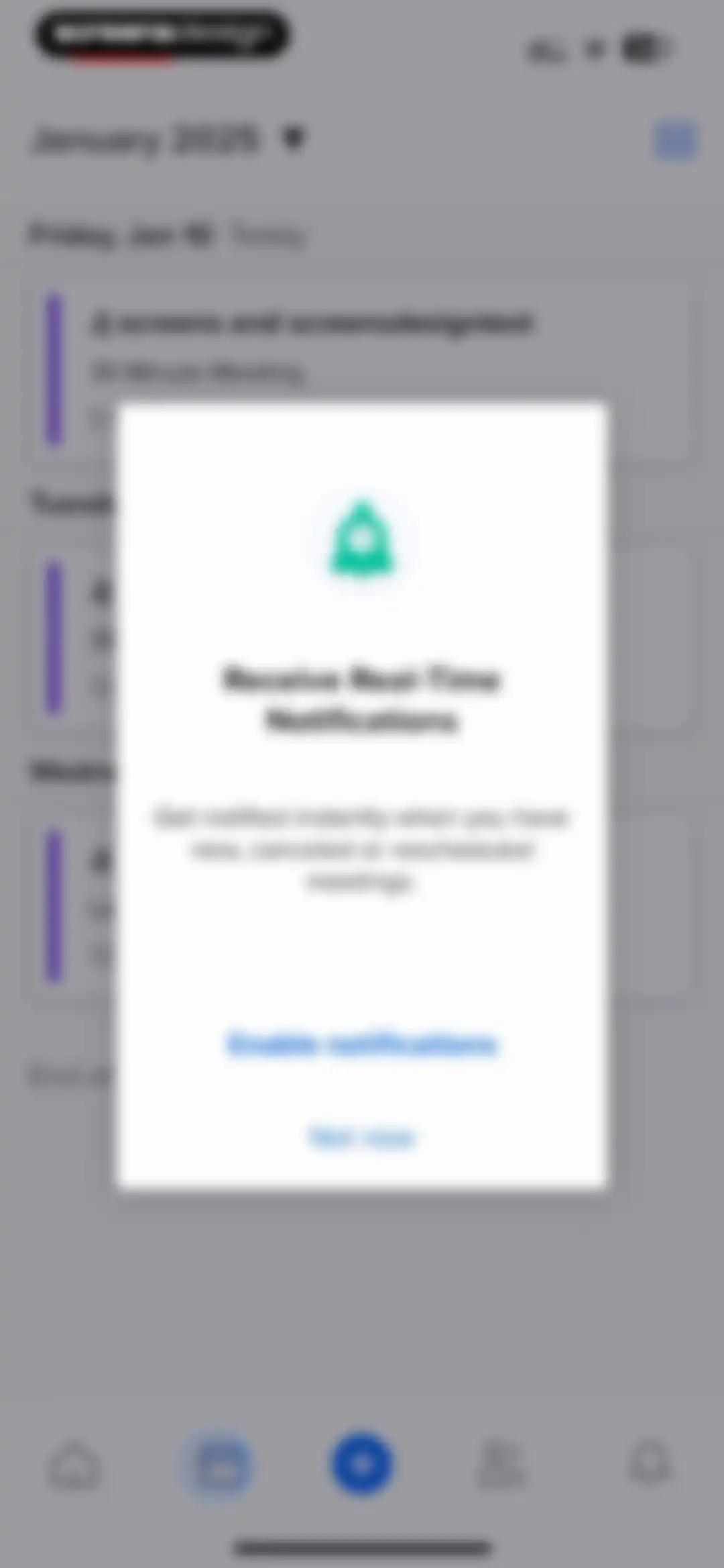 Calendly Mobile screen 66