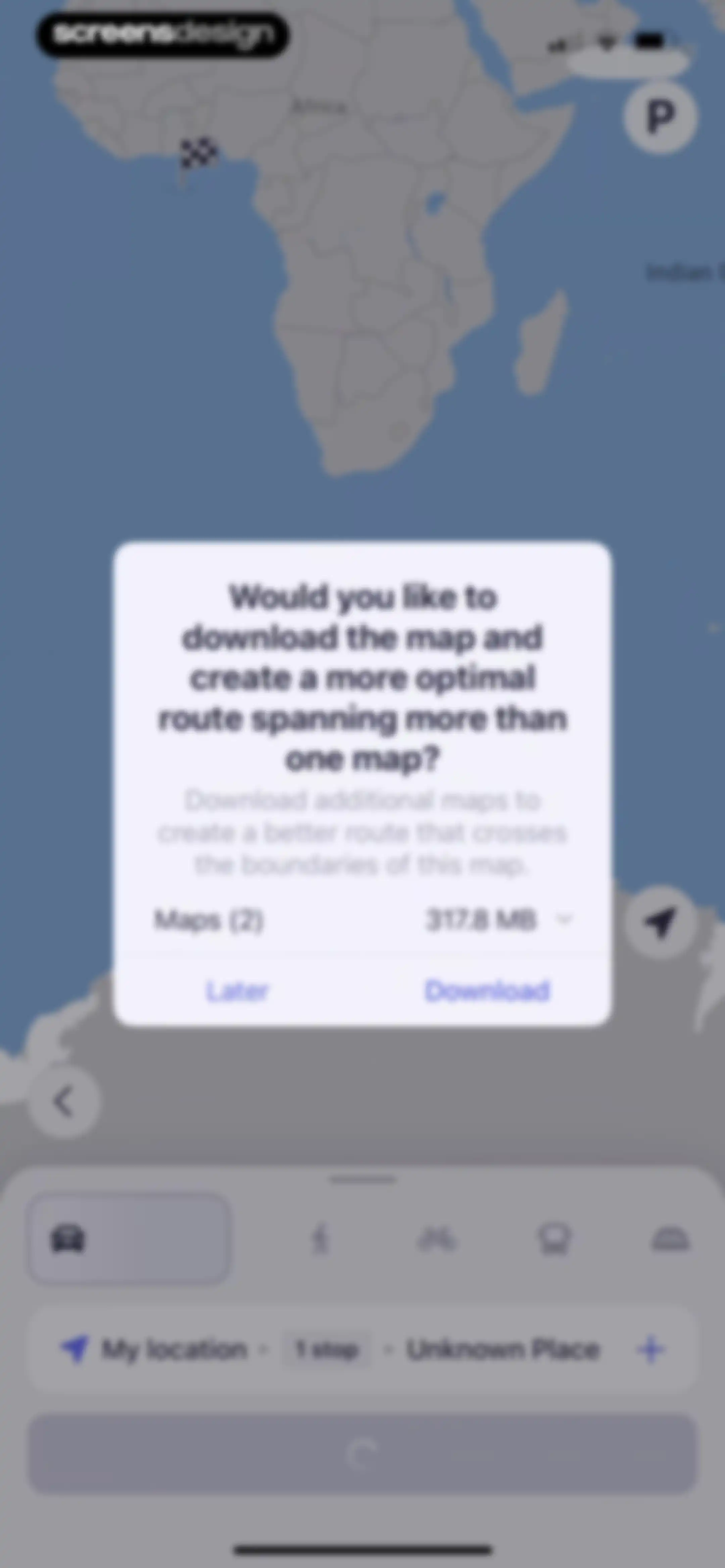 MAPS.ME: Offline Maps, GPS Nav screen 47