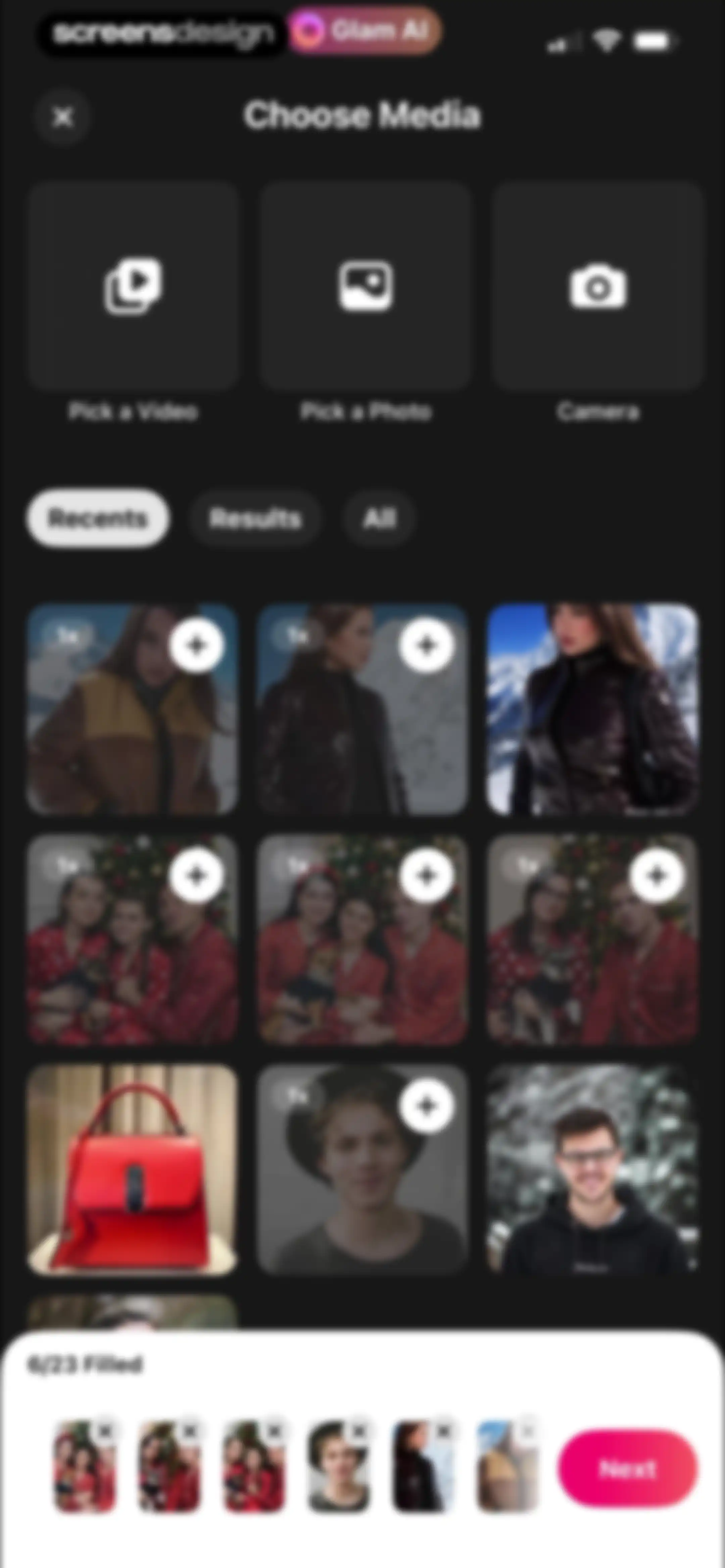 Glam AI: Video & Photo Editor screen 80