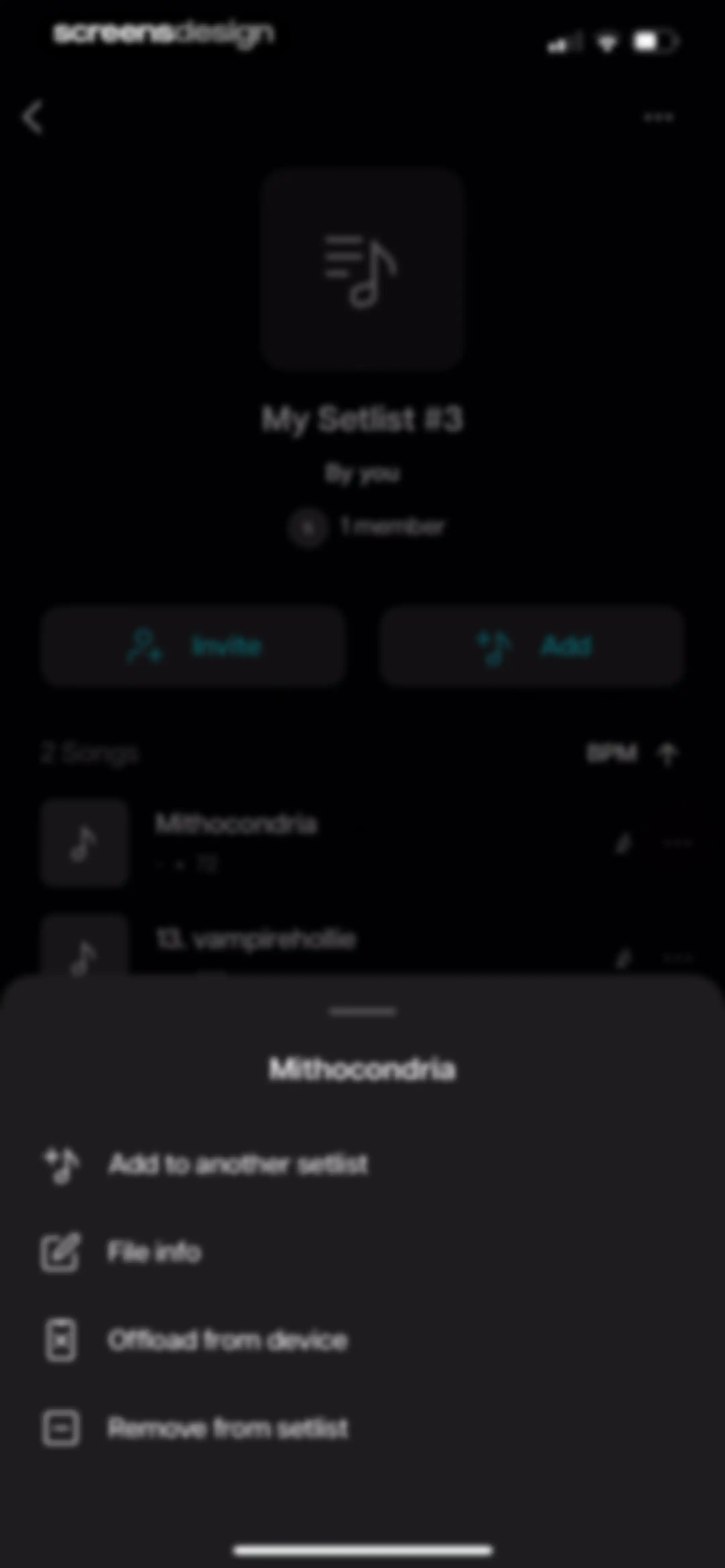 Moises: The Musician's App screen 71