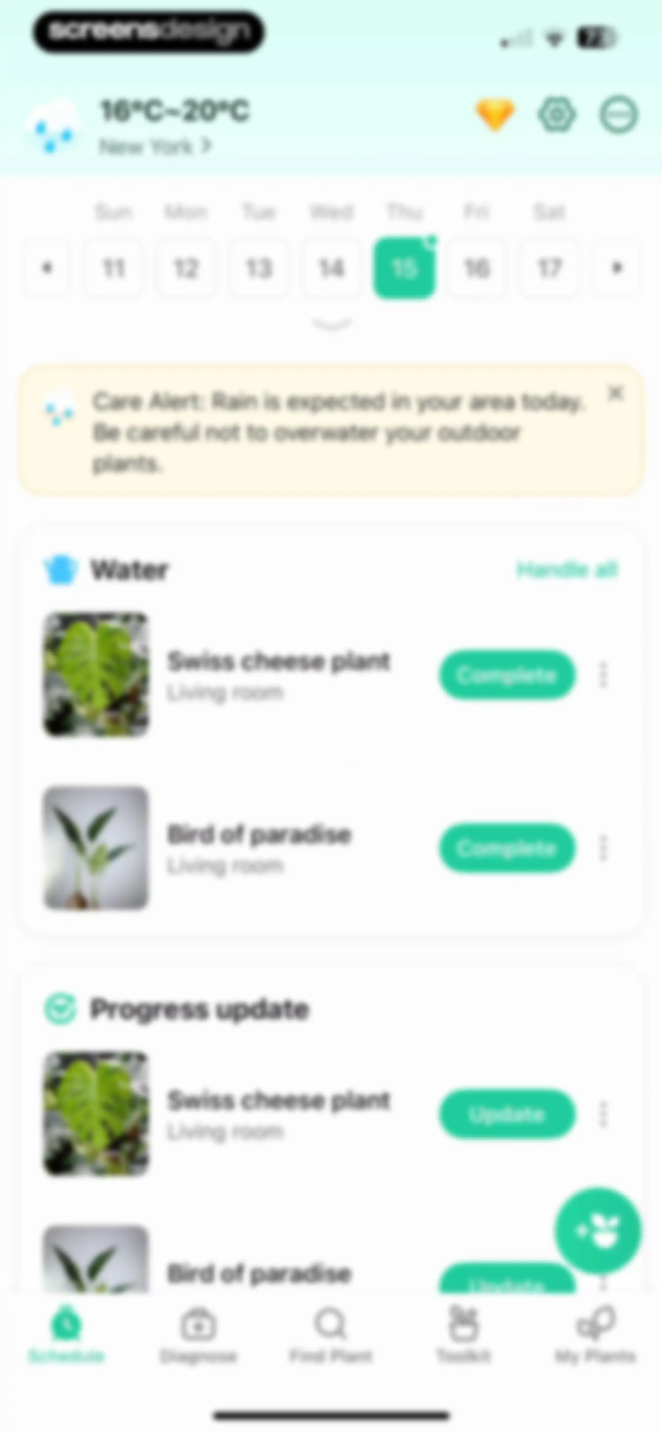 Plant Parent: Plant Care Guide screen 117