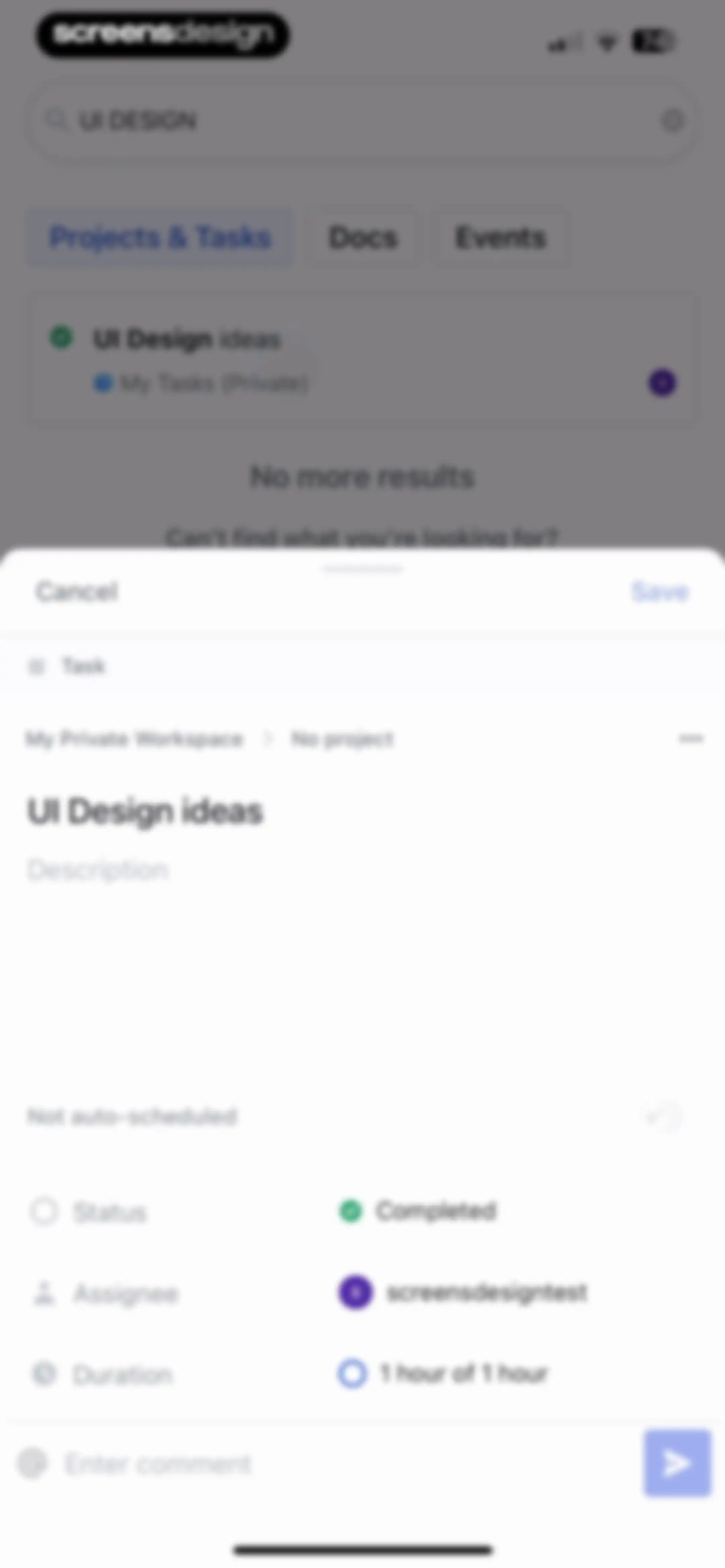 Motion: Tasks & AI Scheduling screen 91