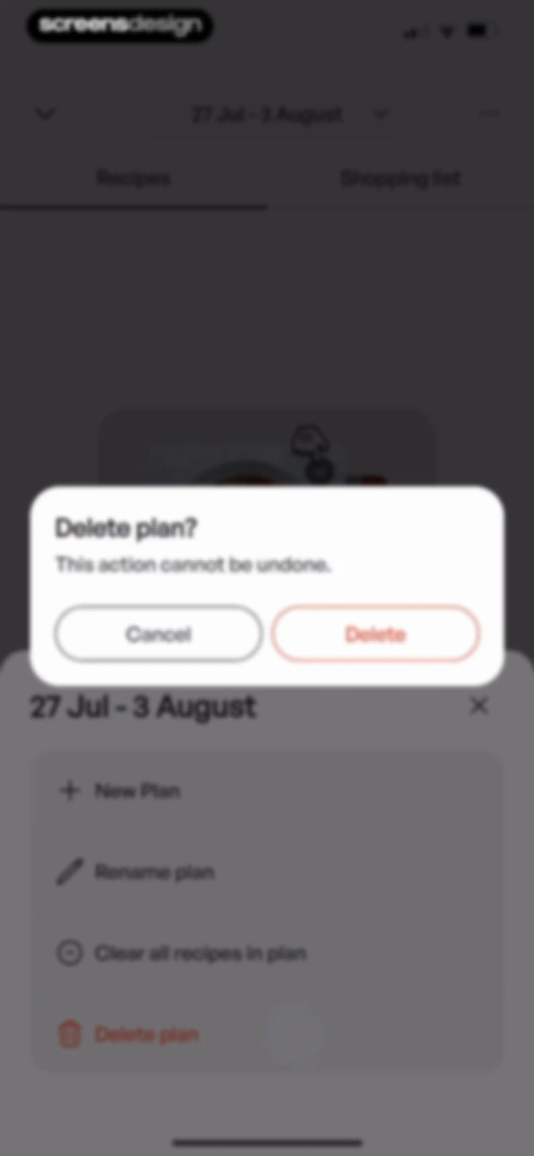 Mob: Meal Planner and Recipes screen 41