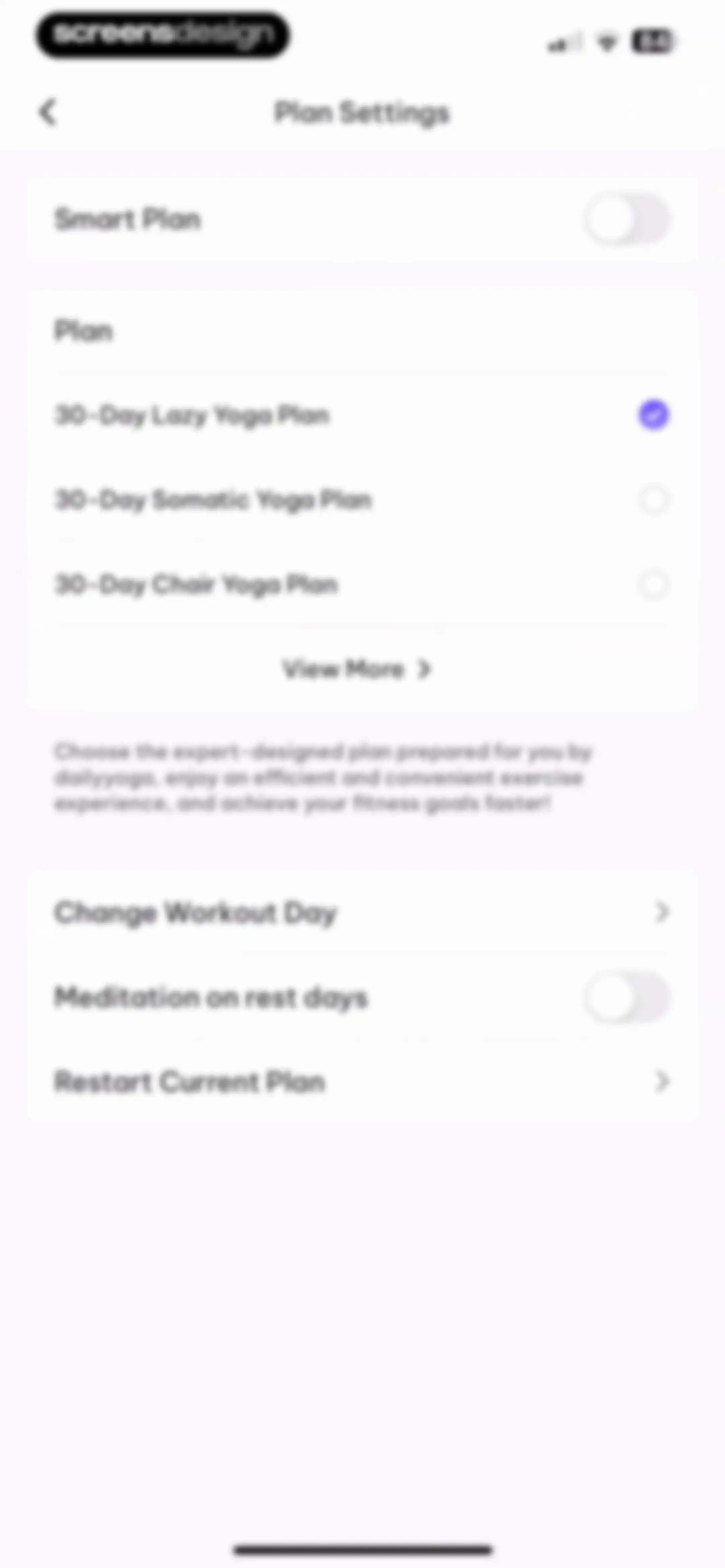 Daily Yoga: Yoga for Fitness® screen 104