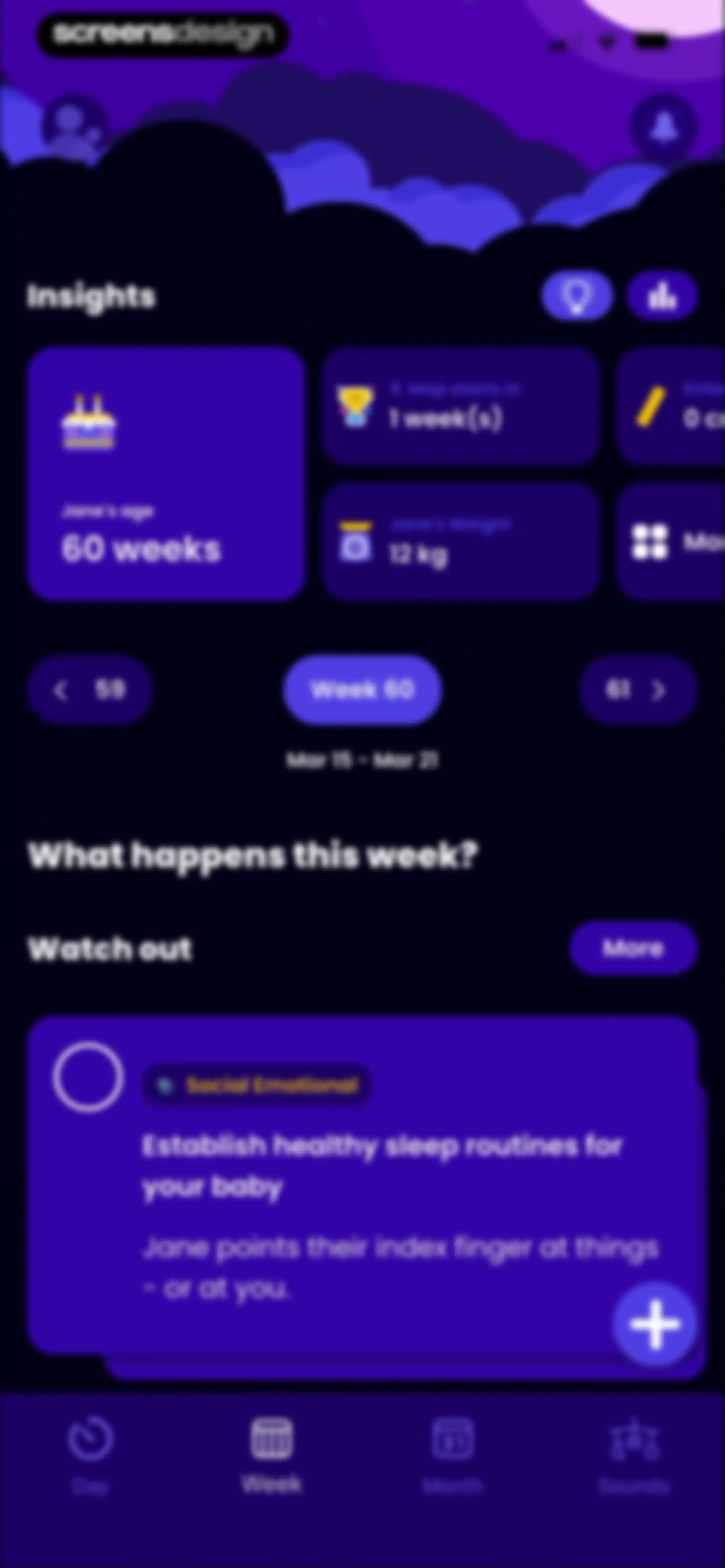Happy Baby - Sleep & Tracker screen 105