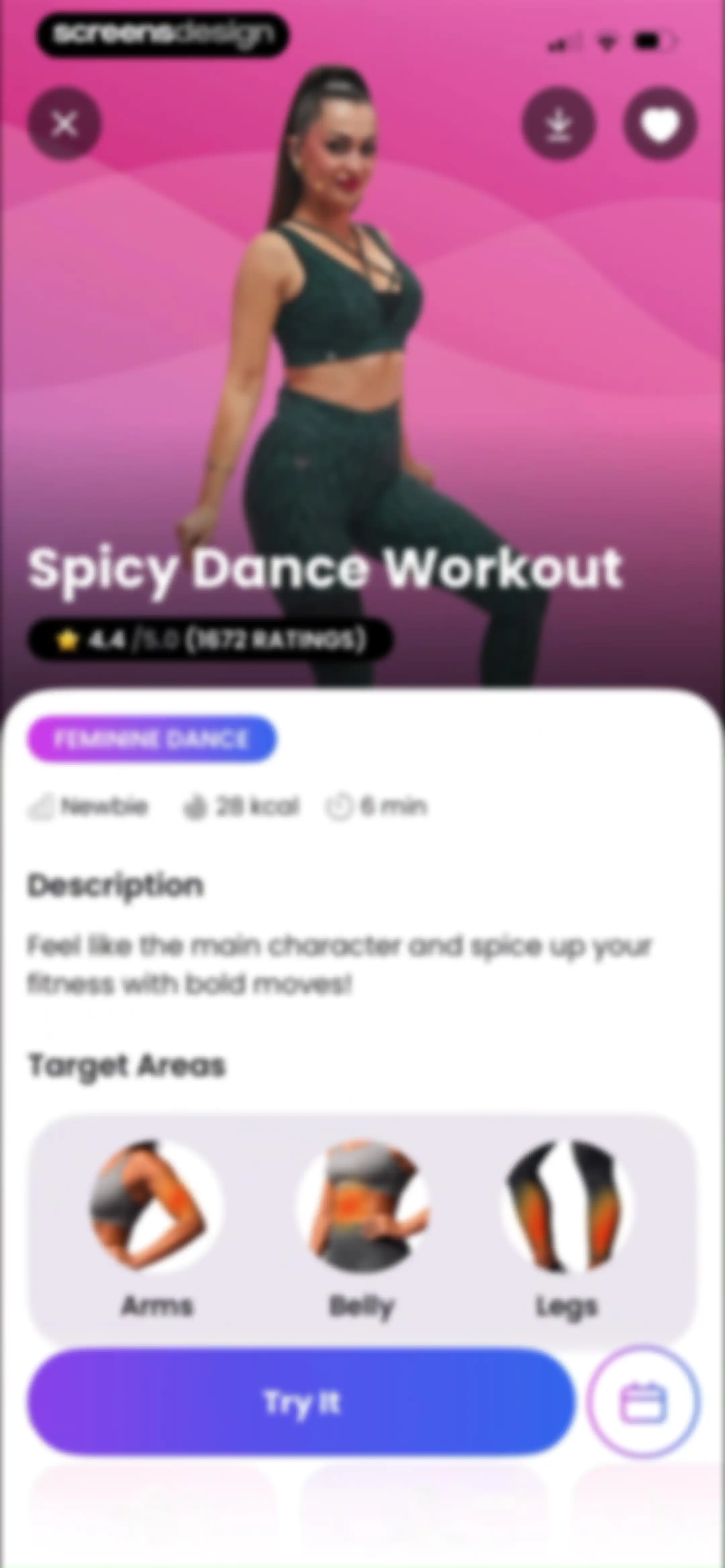 Dancebit: Home Dance Workouts screen 68