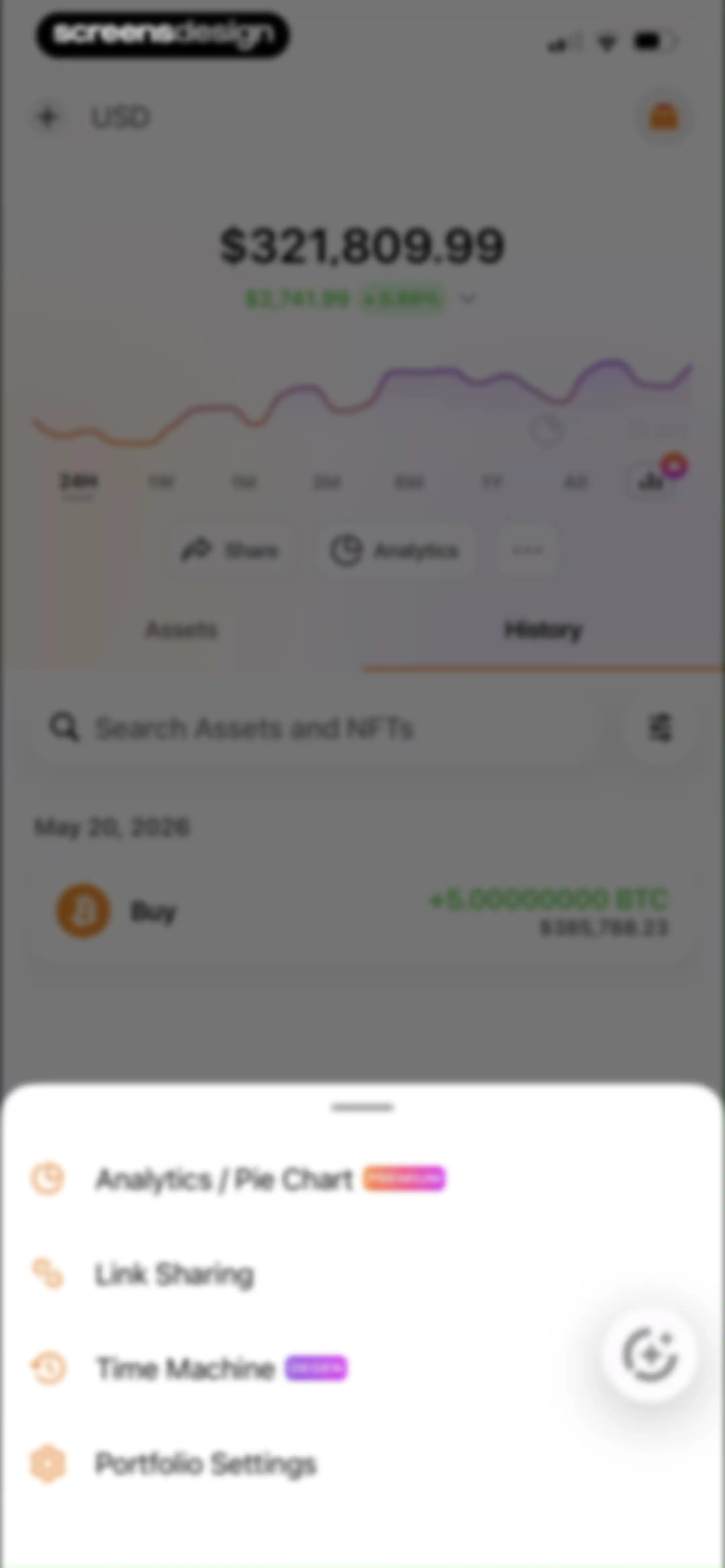 CoinStats: Crypto Portfolio screen 116