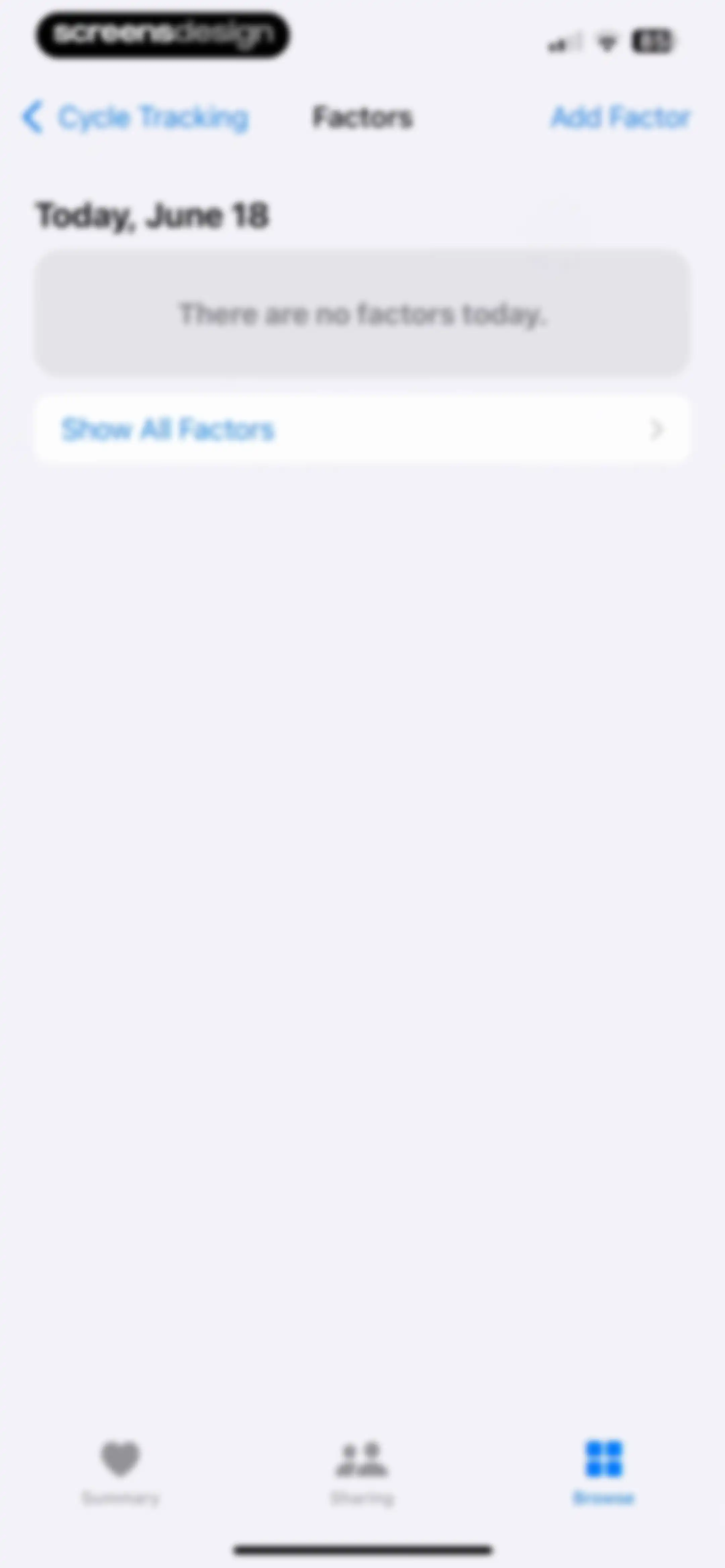 Apple Health screen 95