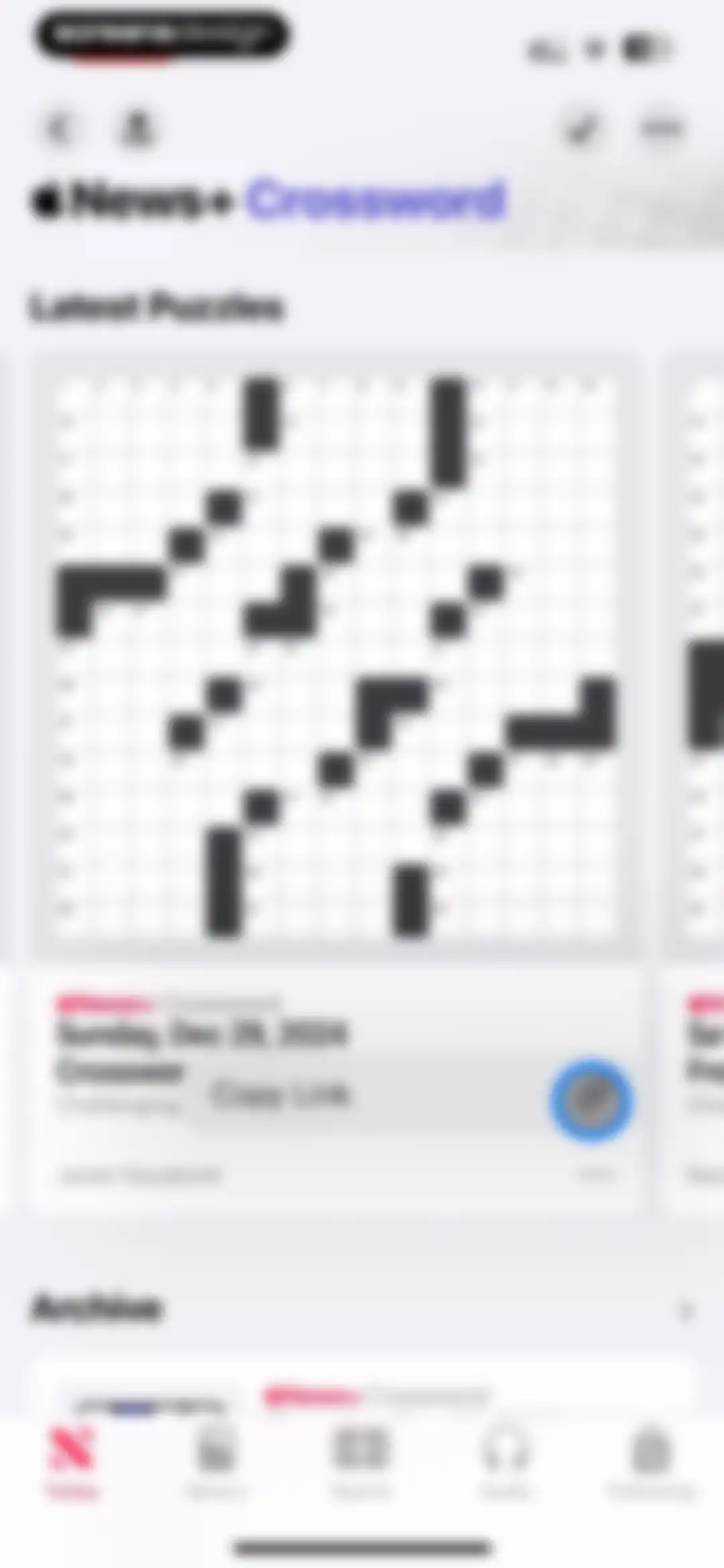 Apple News screen 99