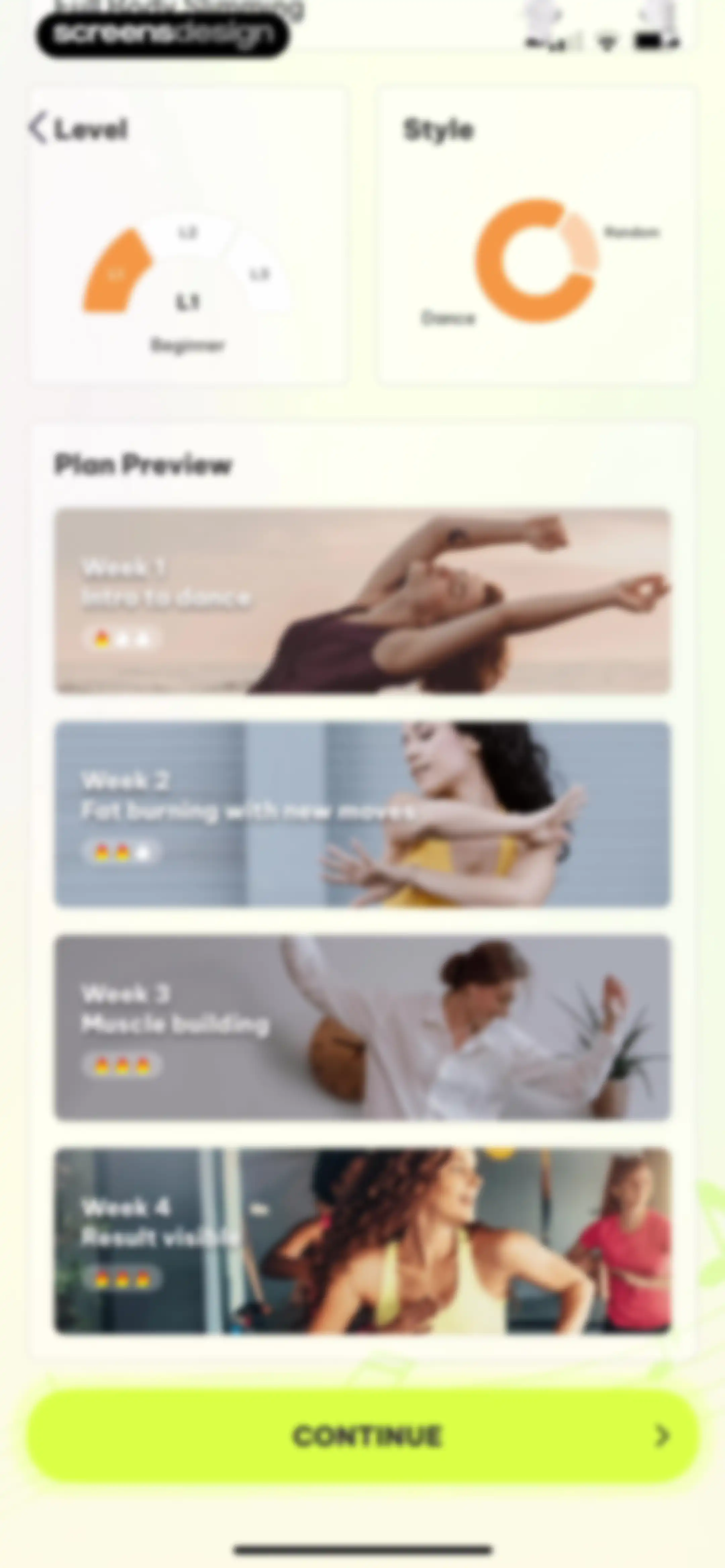 Dancefitme: Fun weight loss screen 39