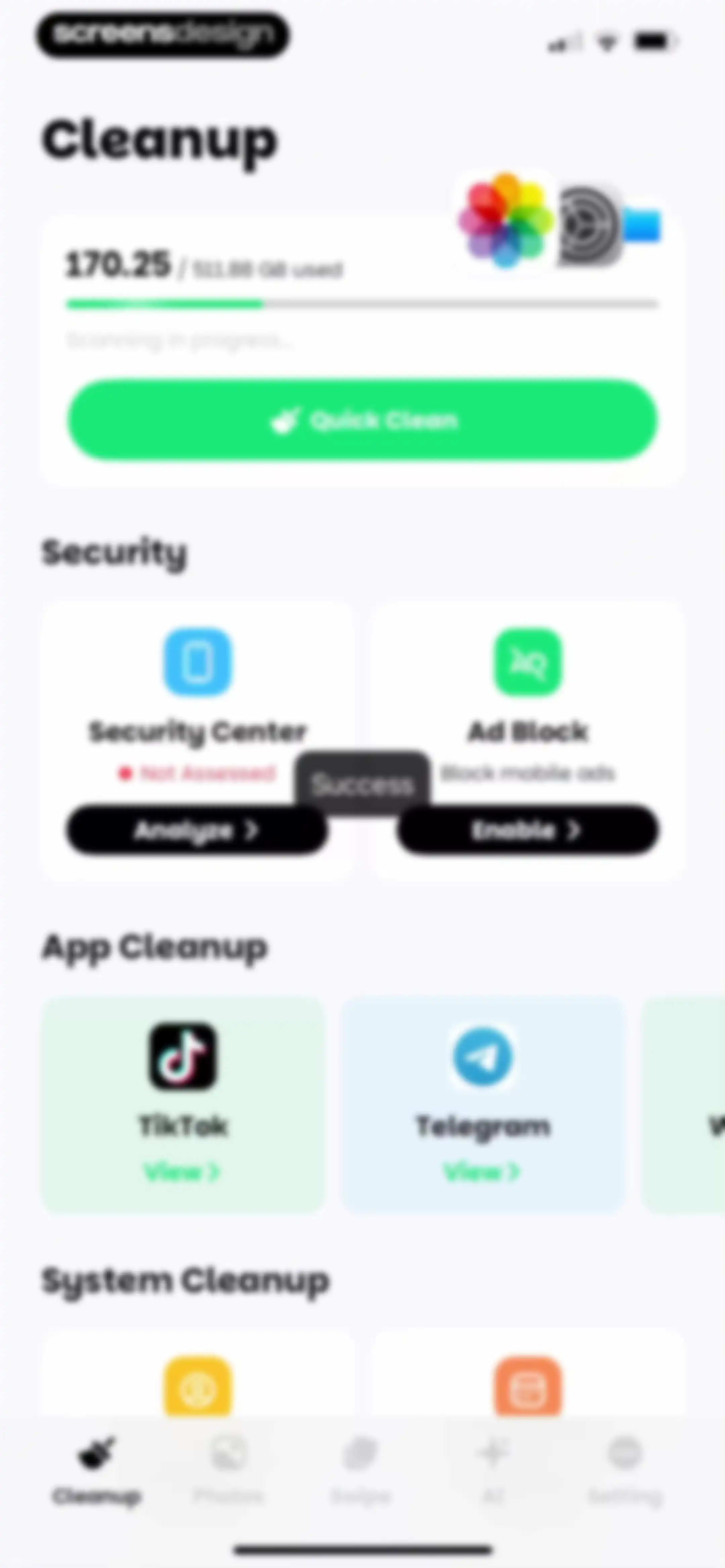 Deep Cleaner - Phone Cleaning screen 6