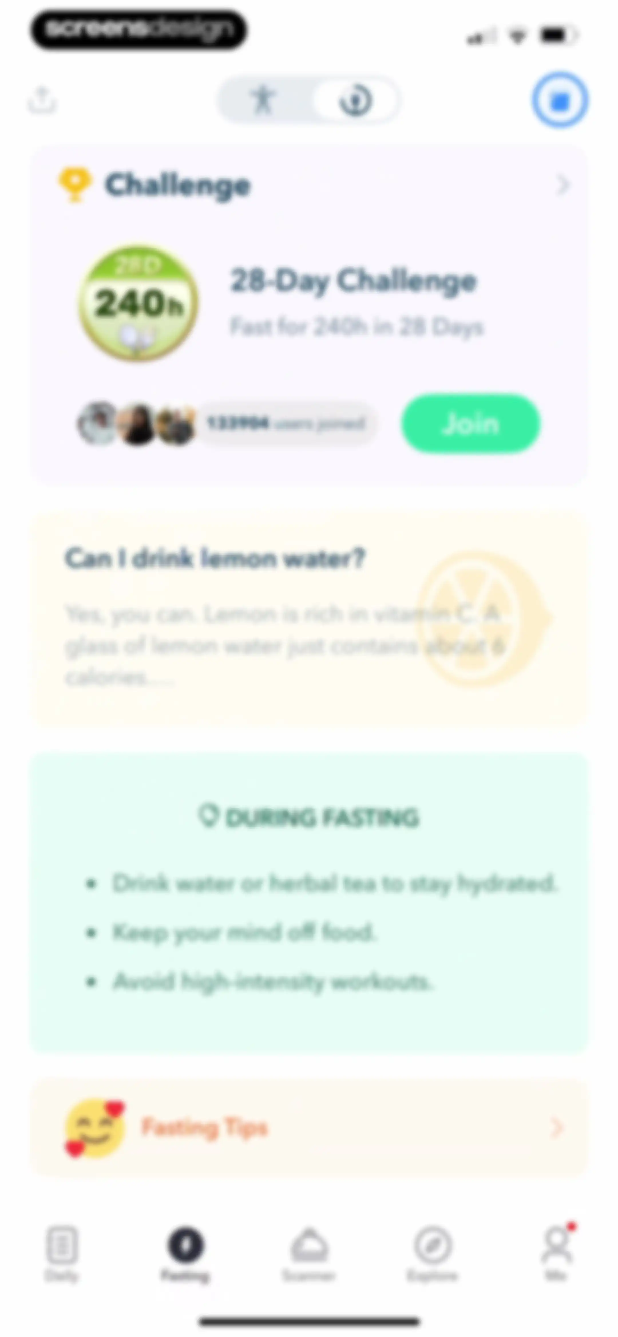 Intermittent Fasting Tracker - screen 266