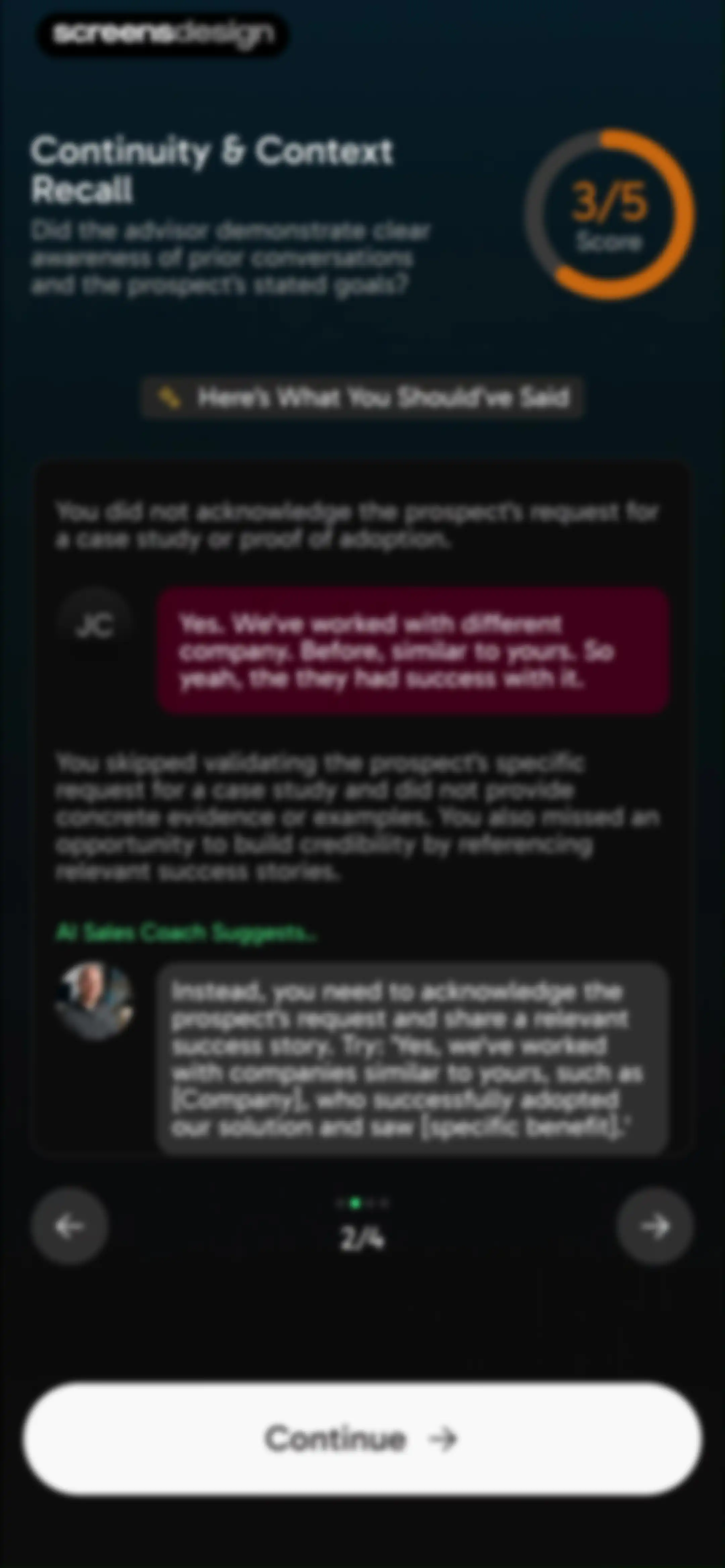 CloserCoach - AI Sales Trainer screen 51