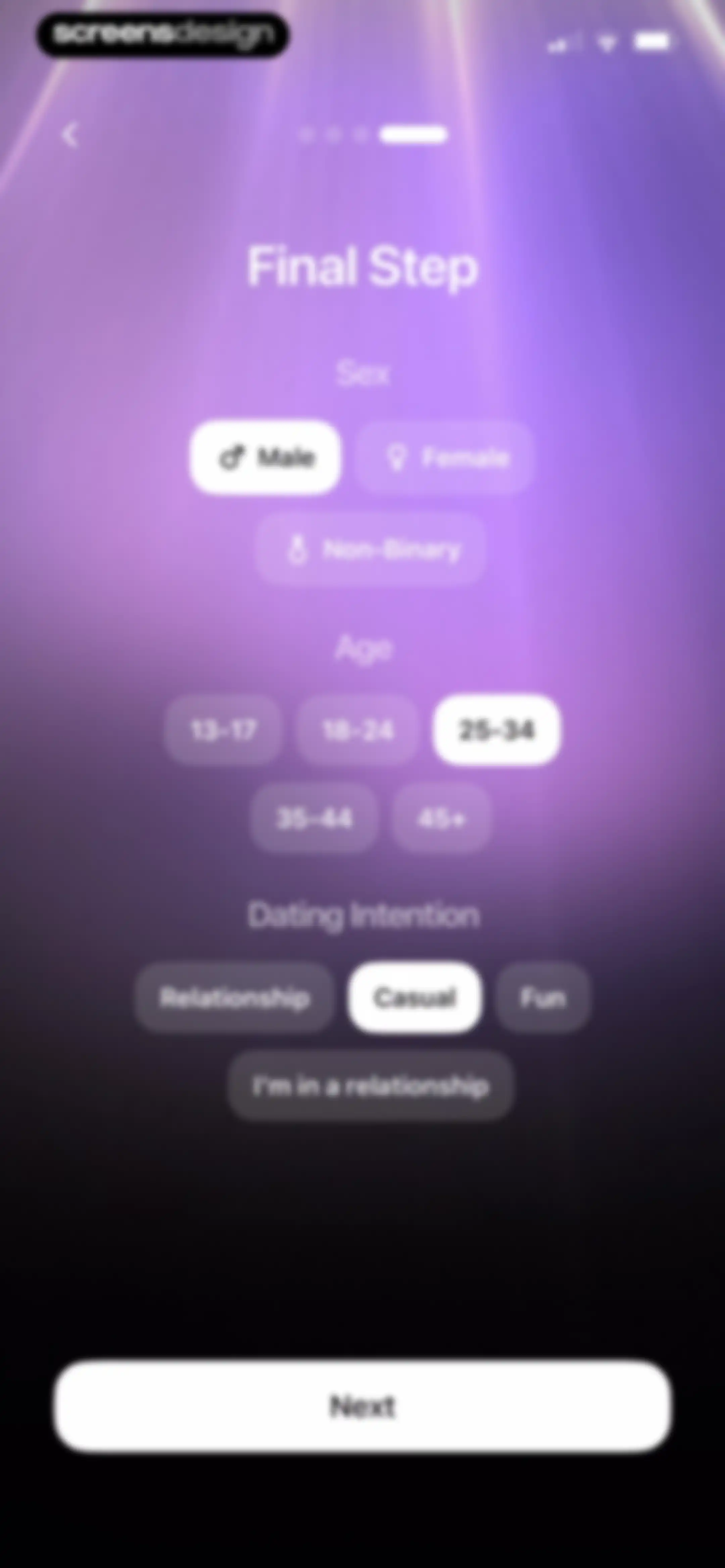 RIZZ screen 16