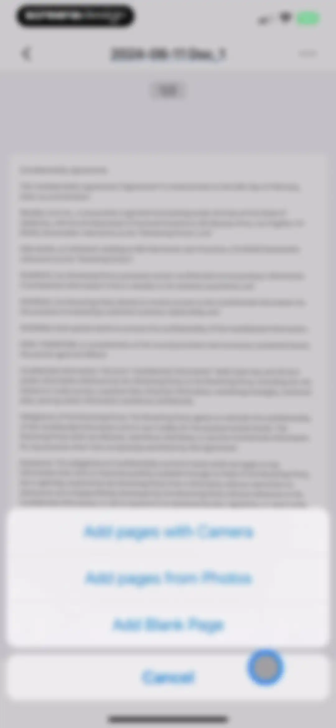 PDF Scanner App: Scan Document screen 14