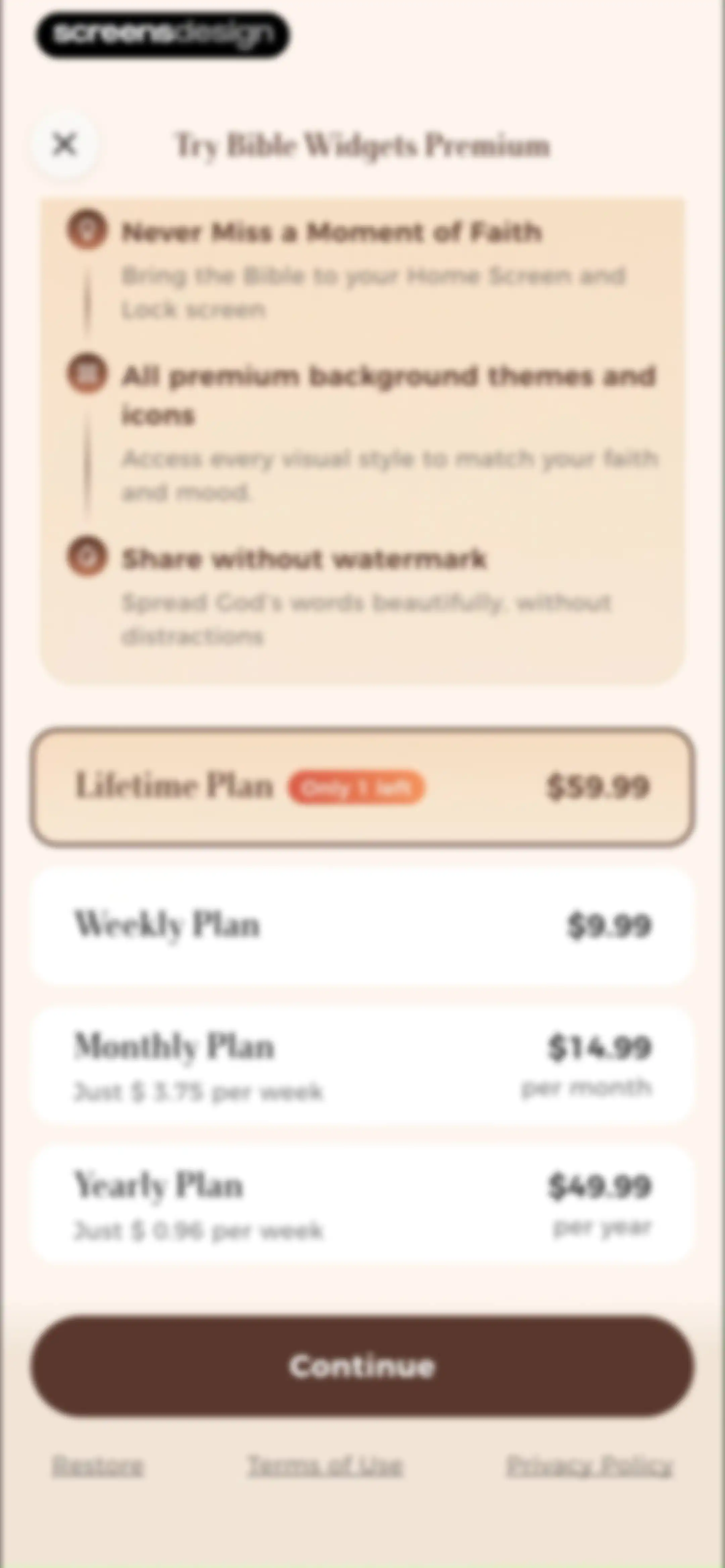 BibleCare:Verses,Prayers&Chat screen 34