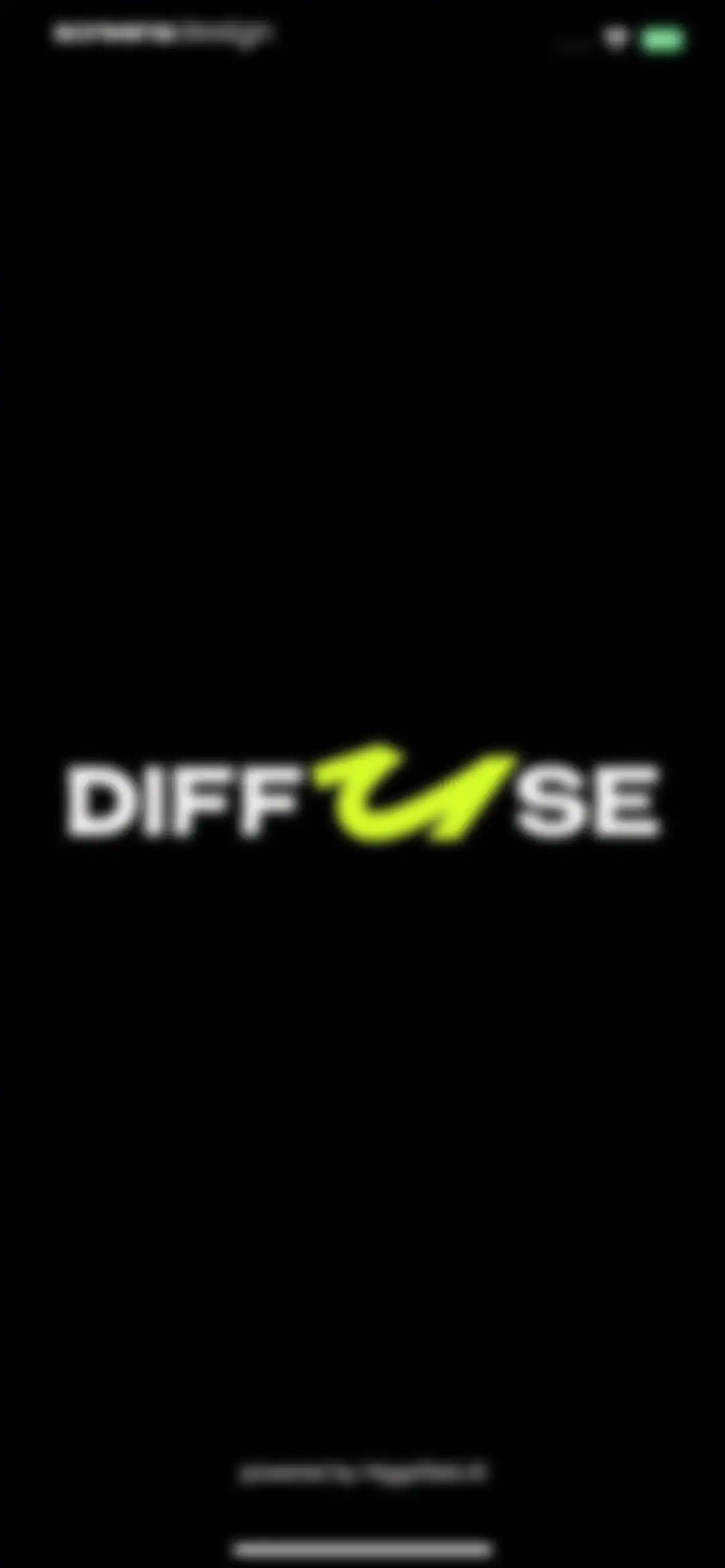Diffuse - AI Video Generator screen 1