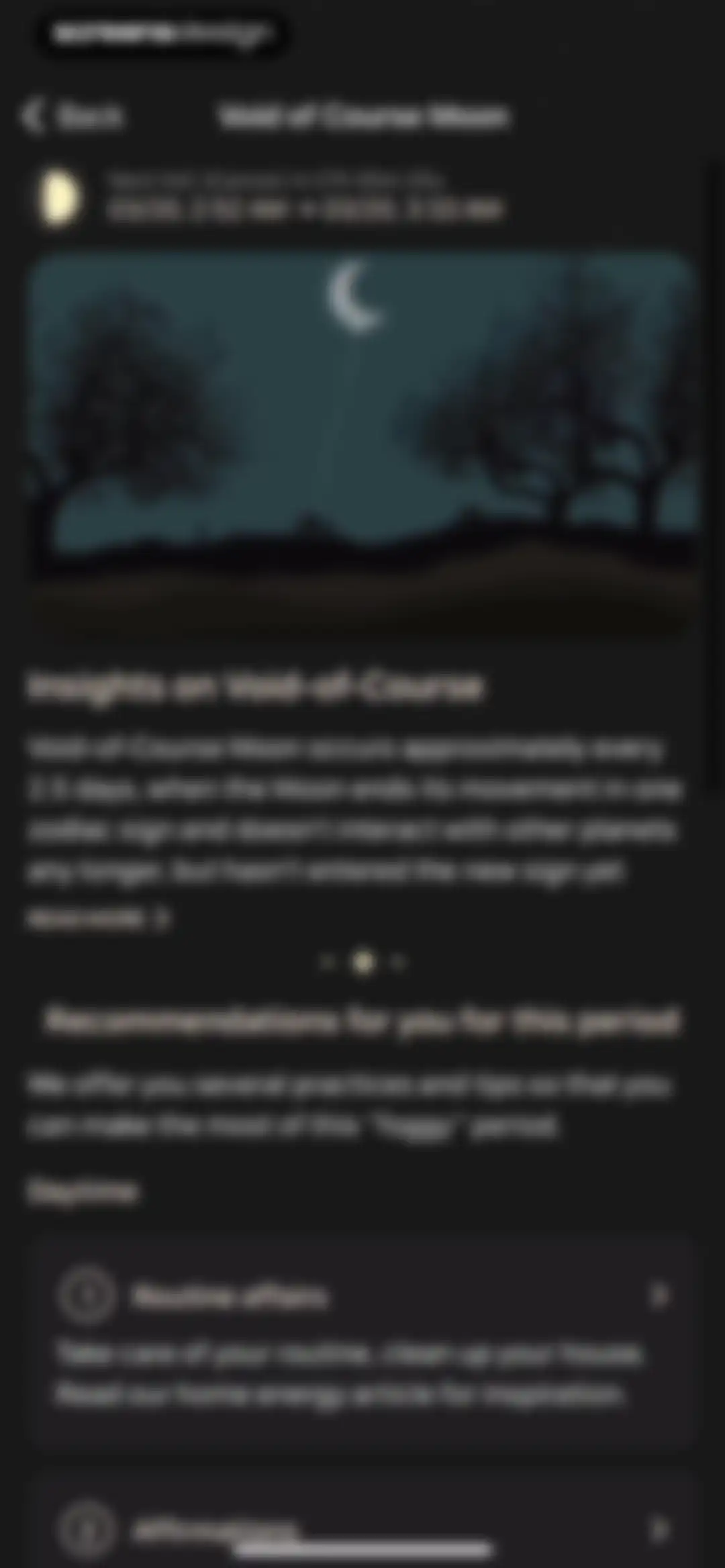 Moon Calendar — MoonX screen 47