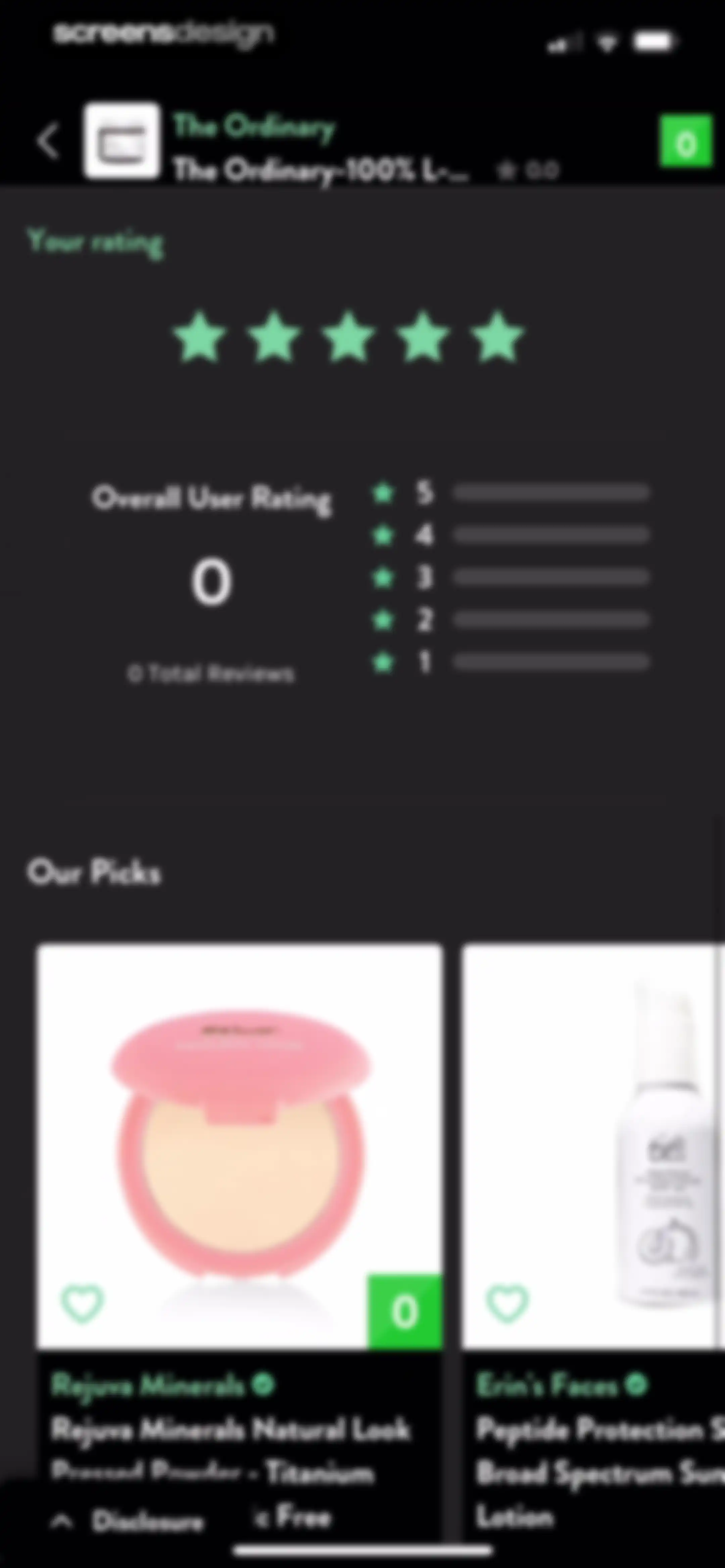 Think Dirty – Shop Clean screen 72