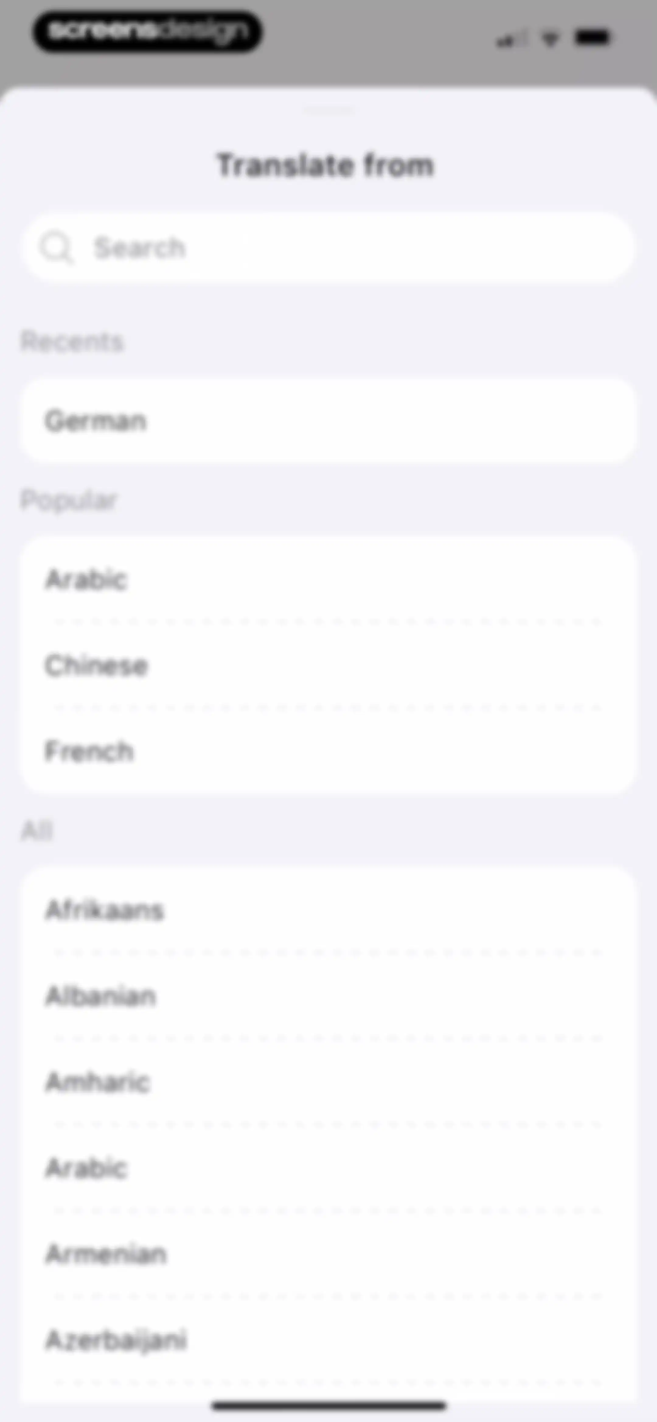 Translate AI - Live Translate screen 25
