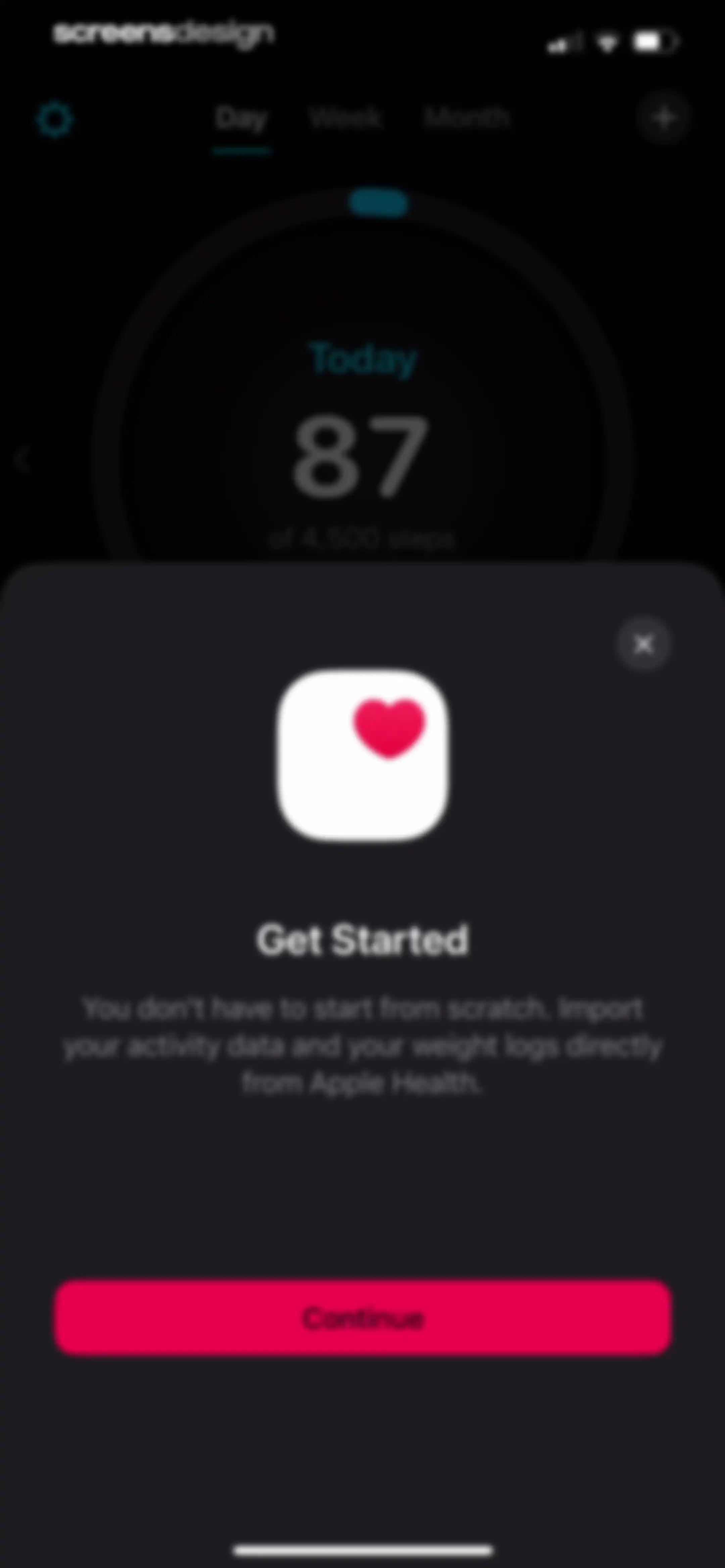StepsApp Pedometer screen 32