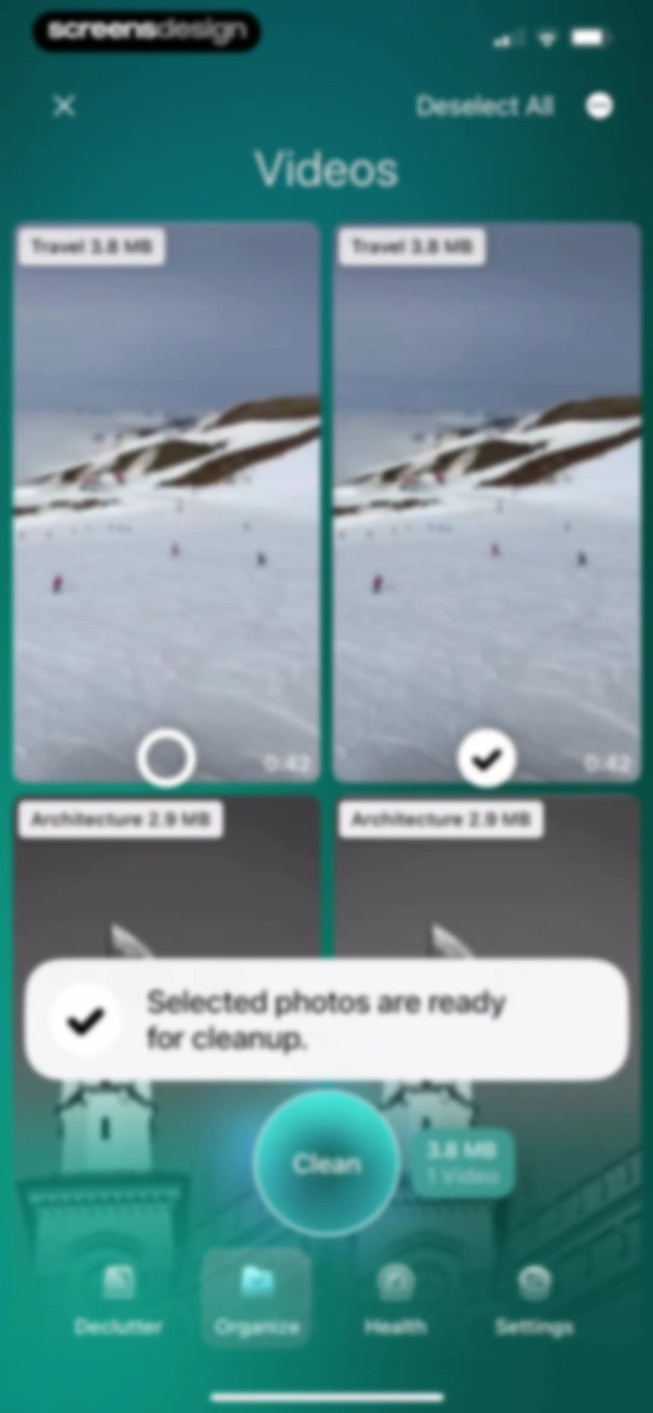 CleanMy®Phone: Cleanup Storage screen 57