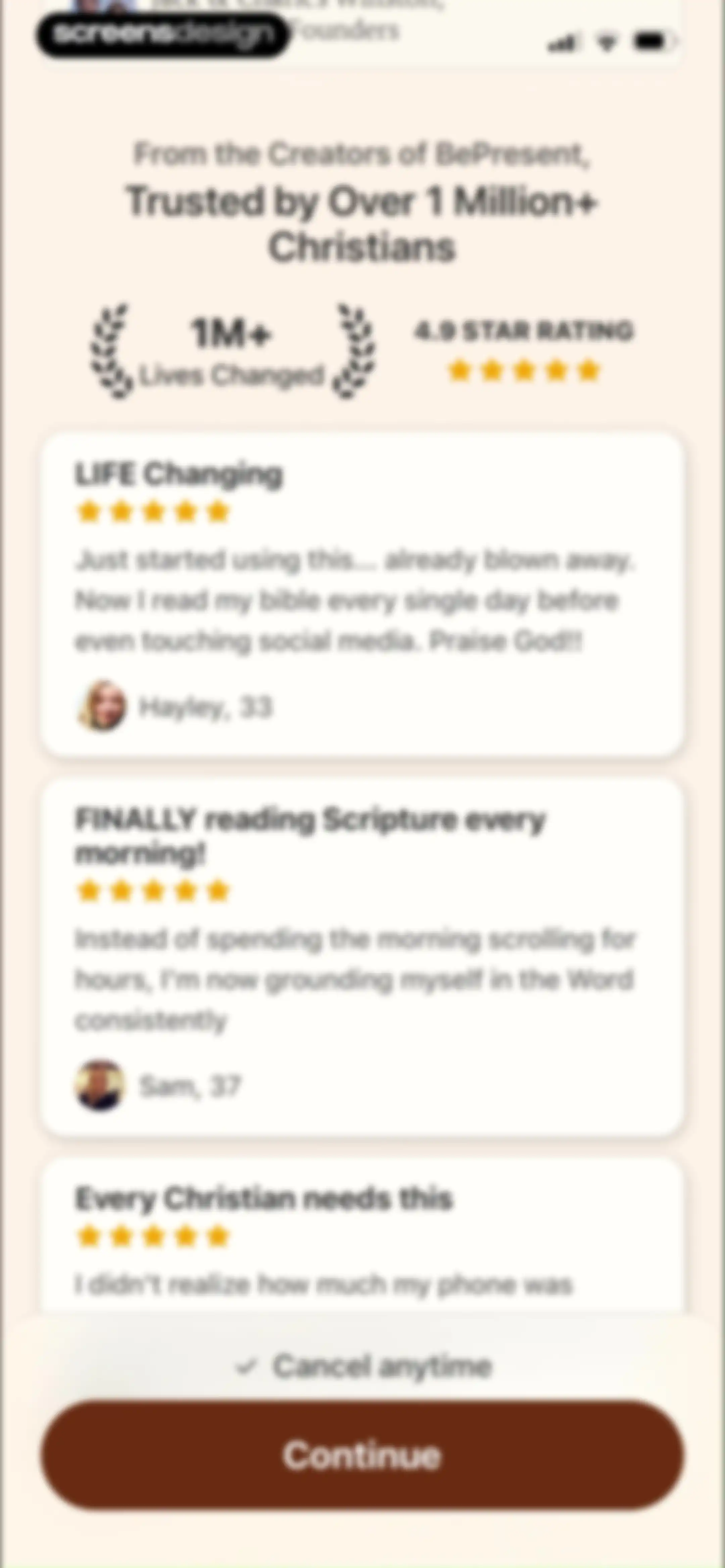 BibleScroll: Christian Focus screen 20
