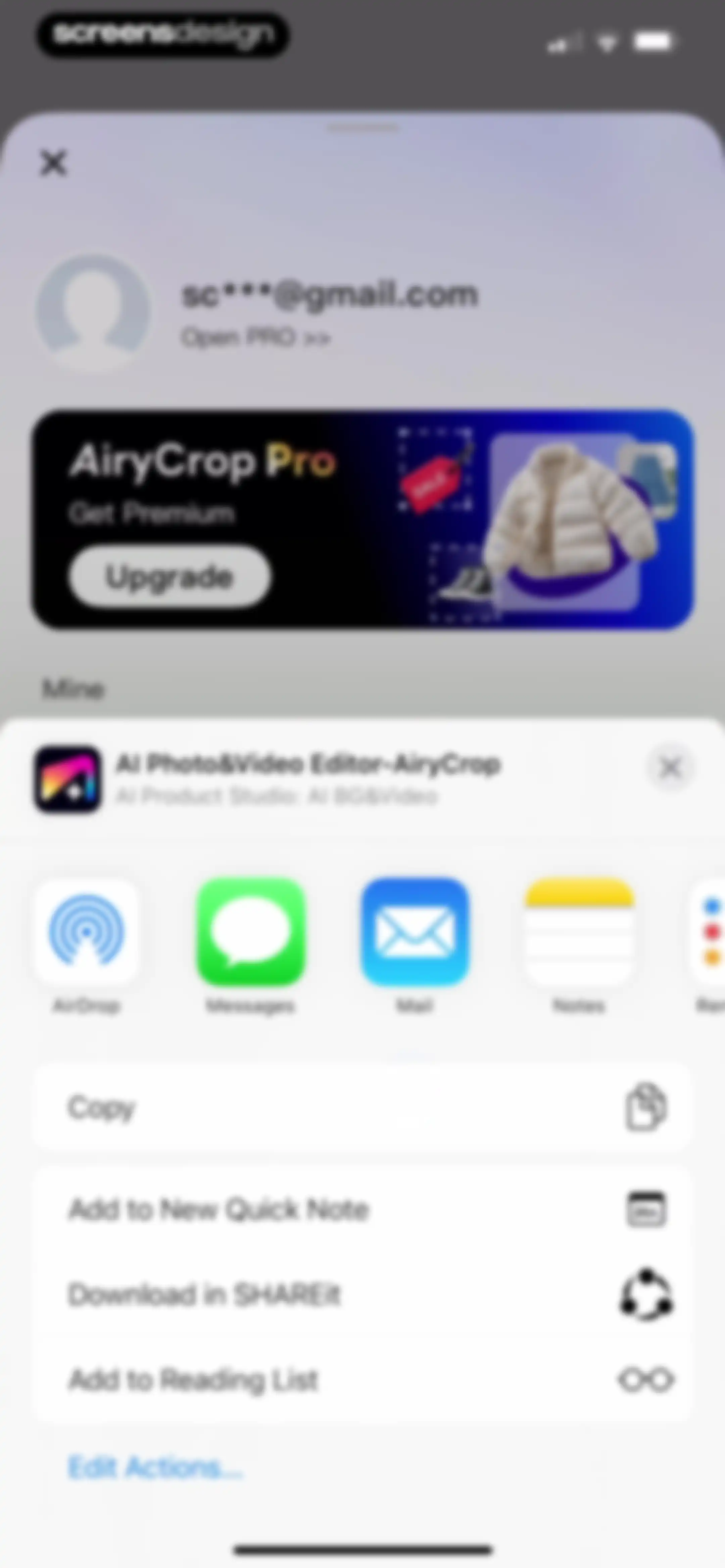 AI Photo&Video Editor-AiryCrop screen 76