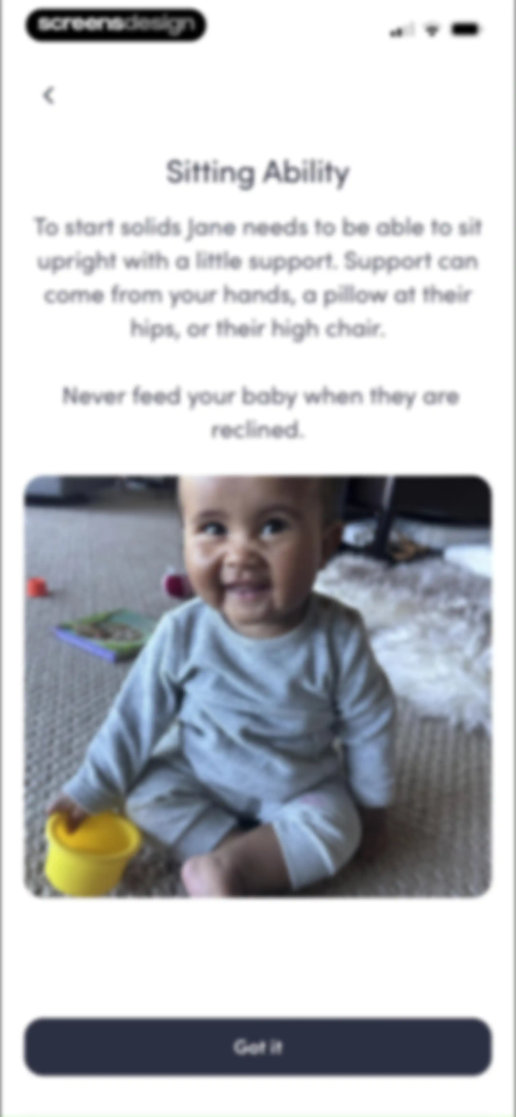 Solid Starts: Baby First Foods screen 23