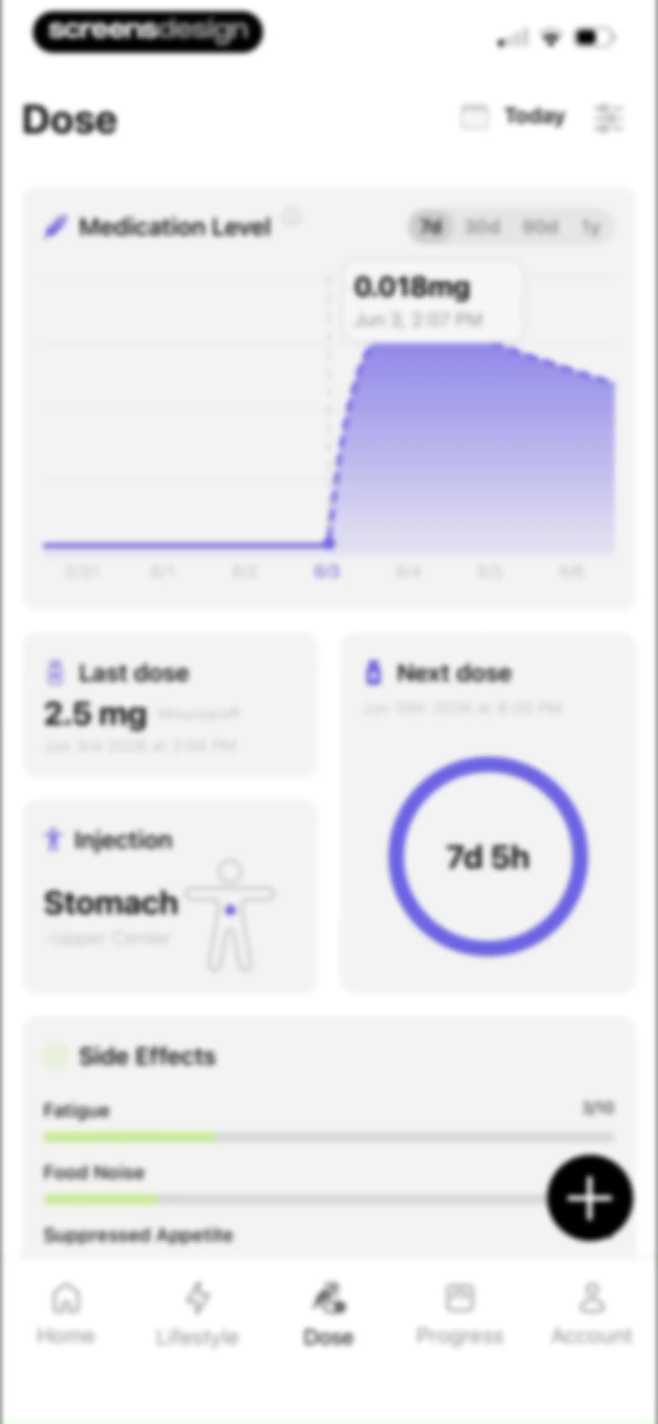 MeAgain: GLP-1 Tracker App screen 137