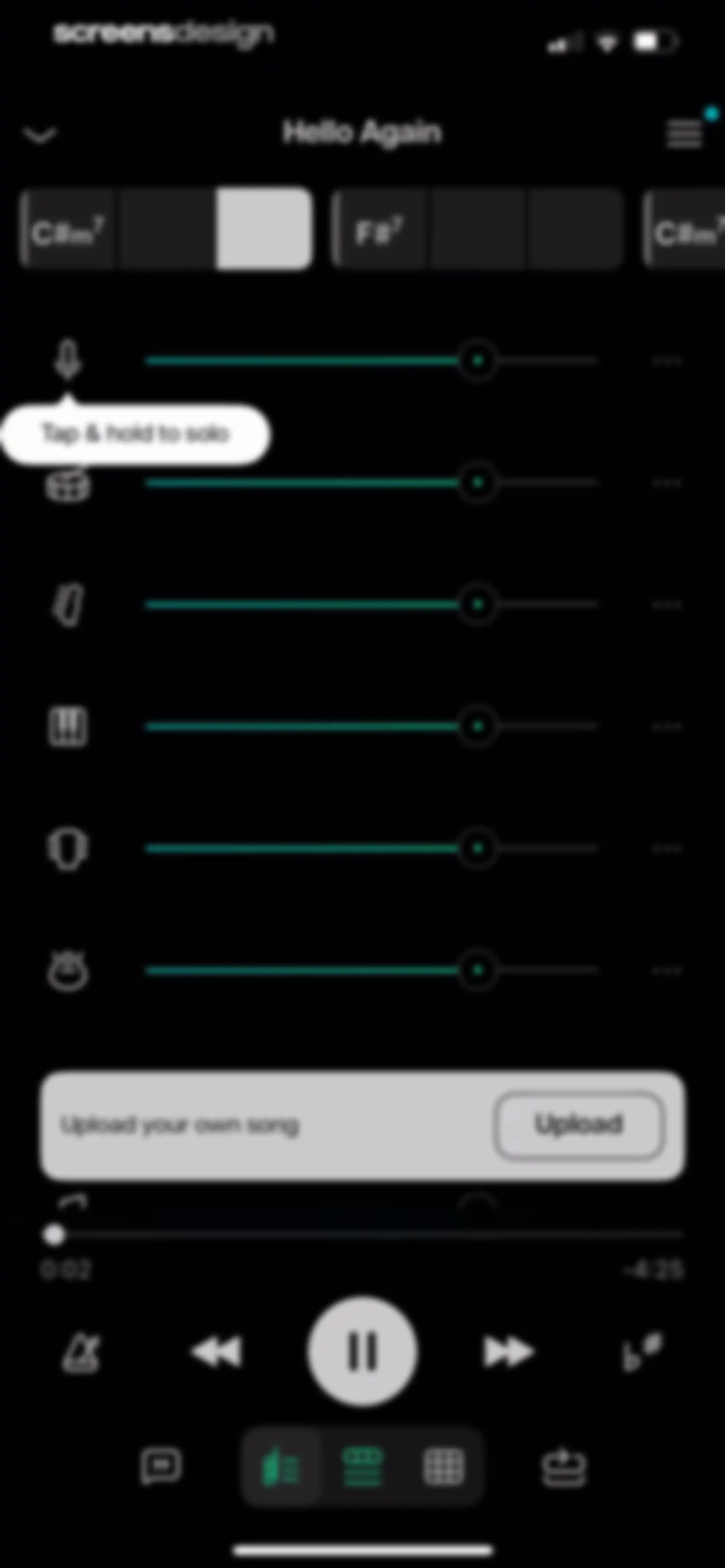 Moises: The Musician's App screen 12