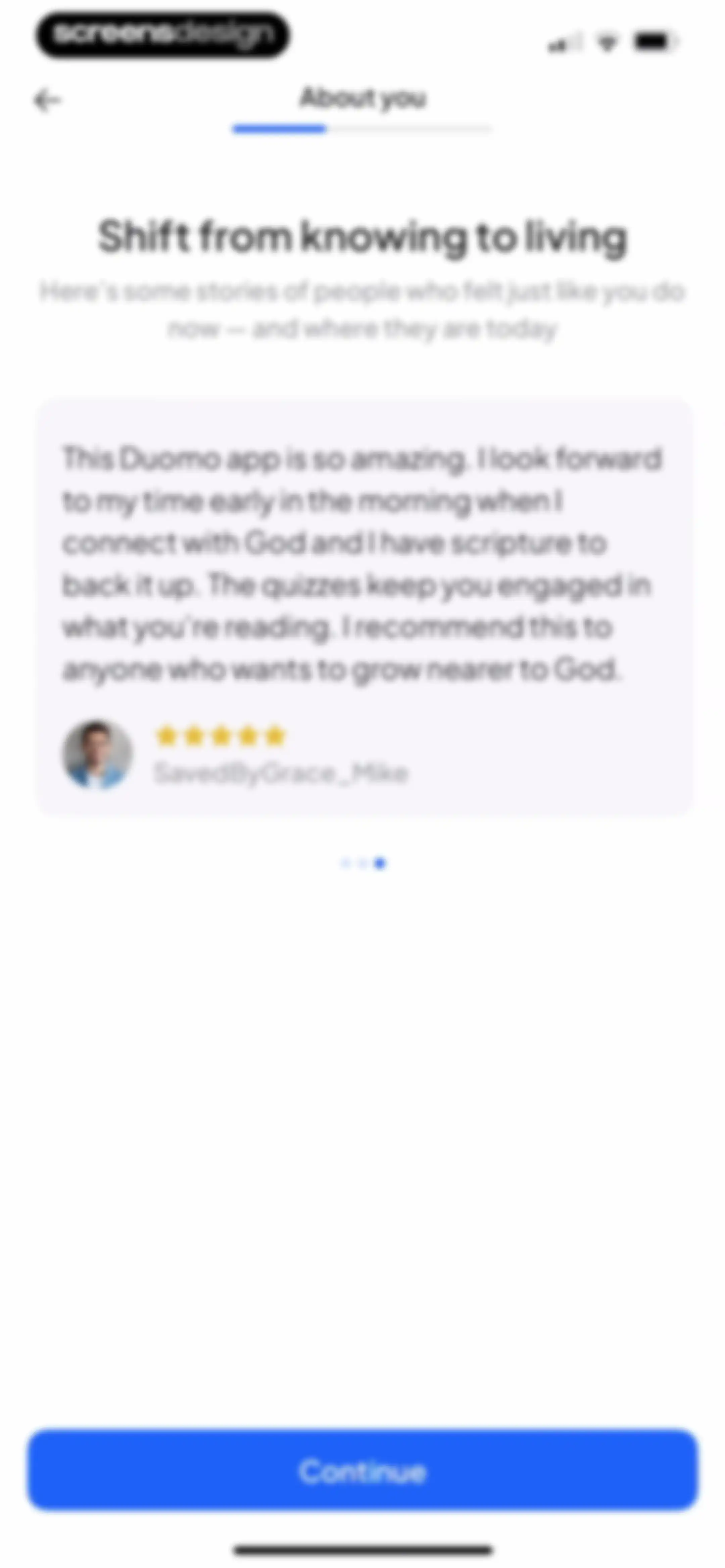 Duomo: Daily Prayer & Bible screen 12