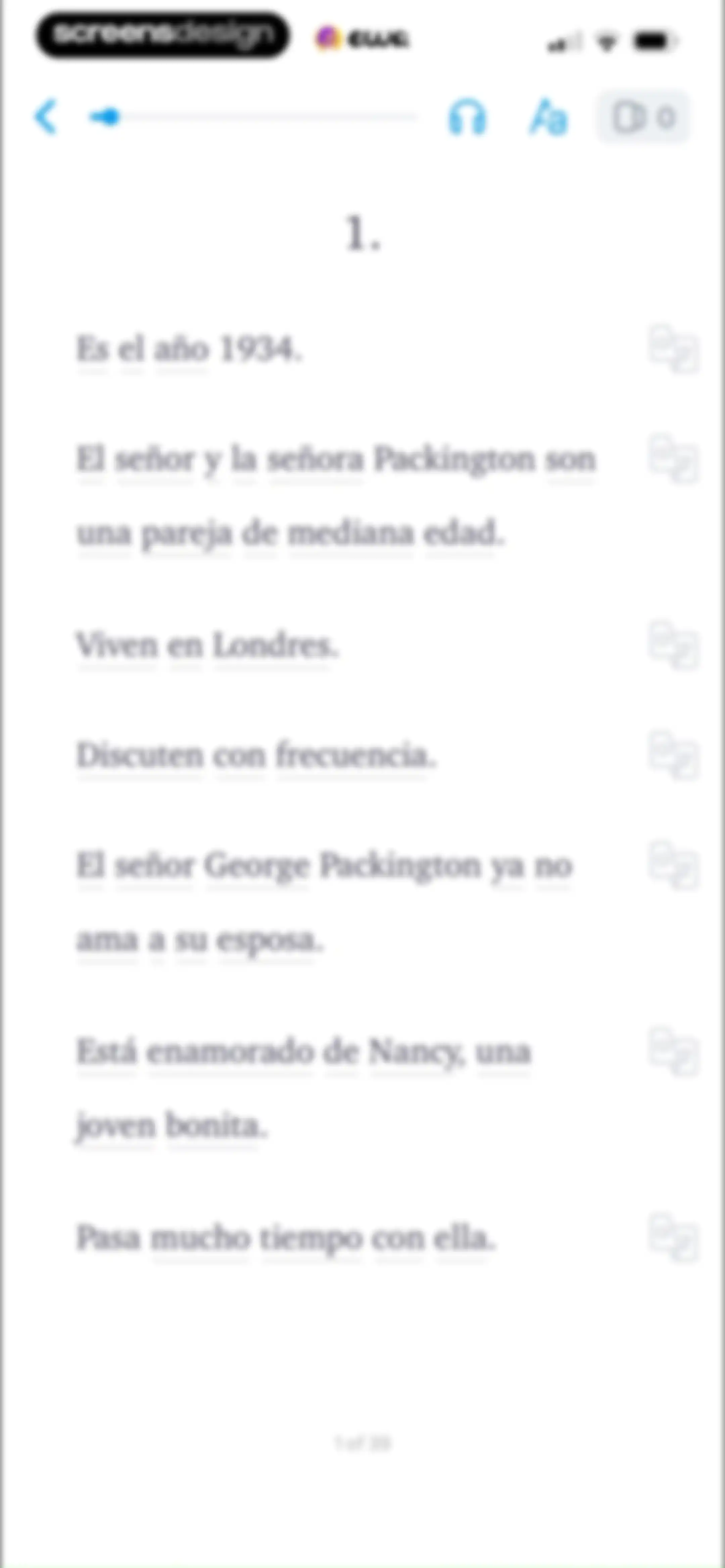 EWA: Learn Languages screen 46