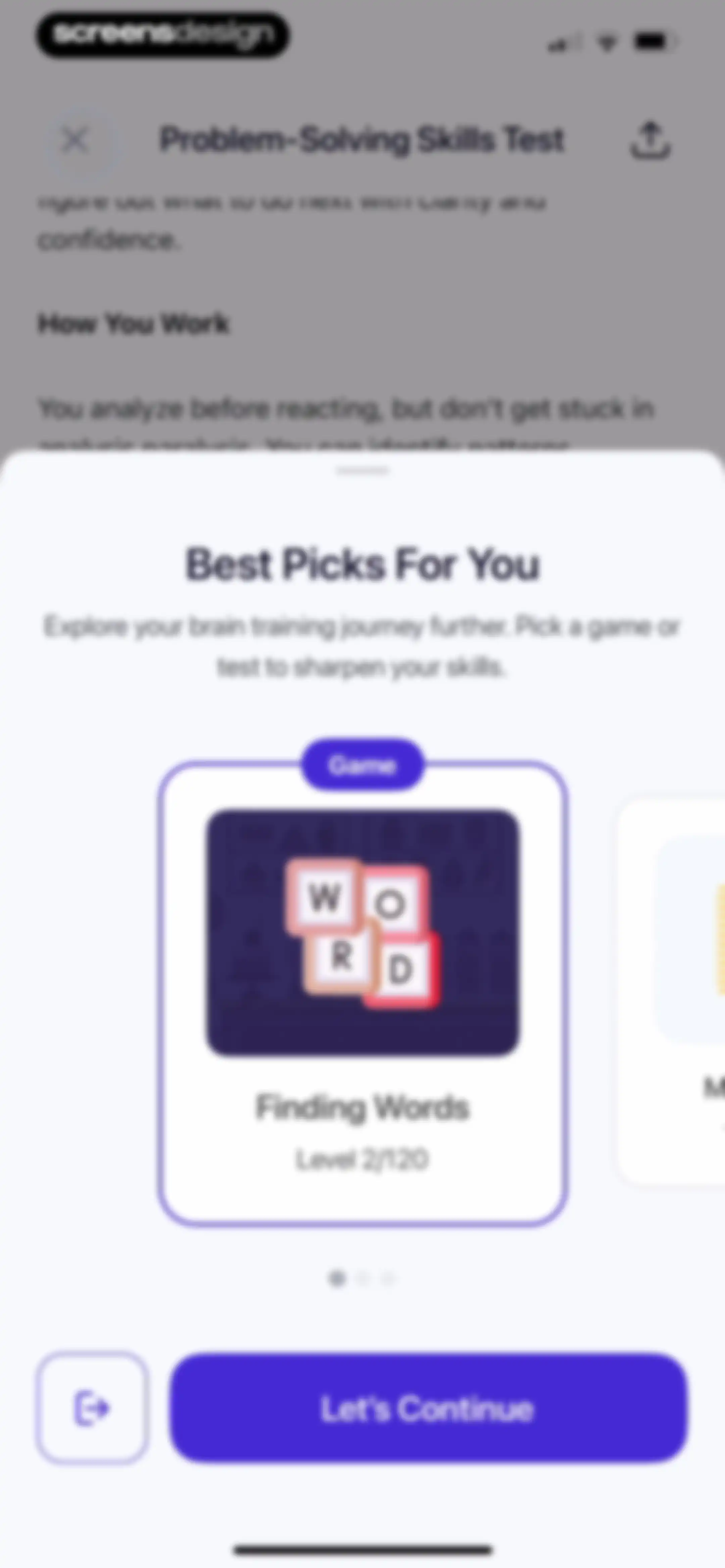 IQ Booster: Brain Games & Test screen 79