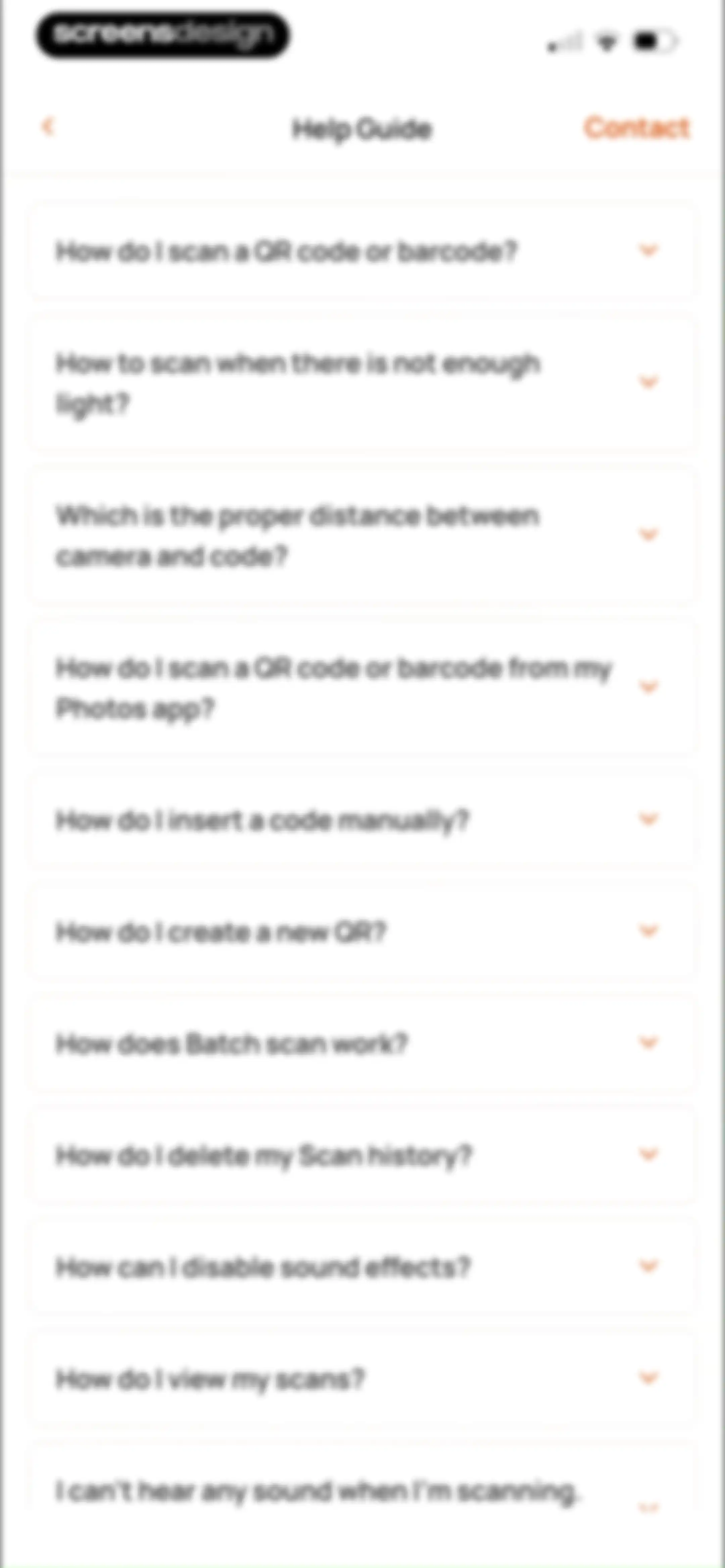 QR Code Reader＊Barcode Scanner screen 20