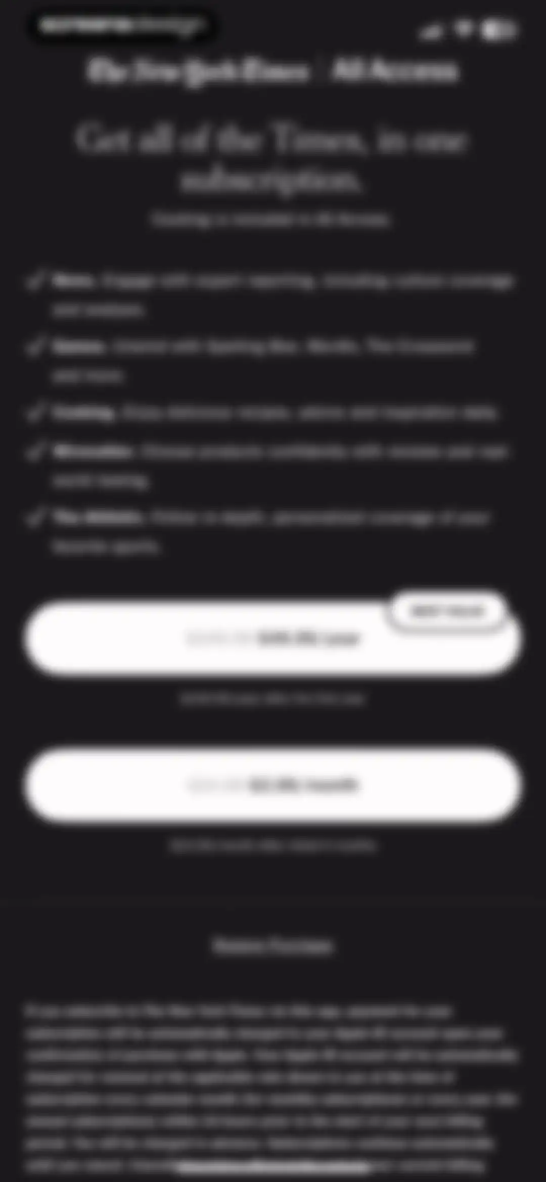 NYT Cooking: Quick Tasty Meals screen 3