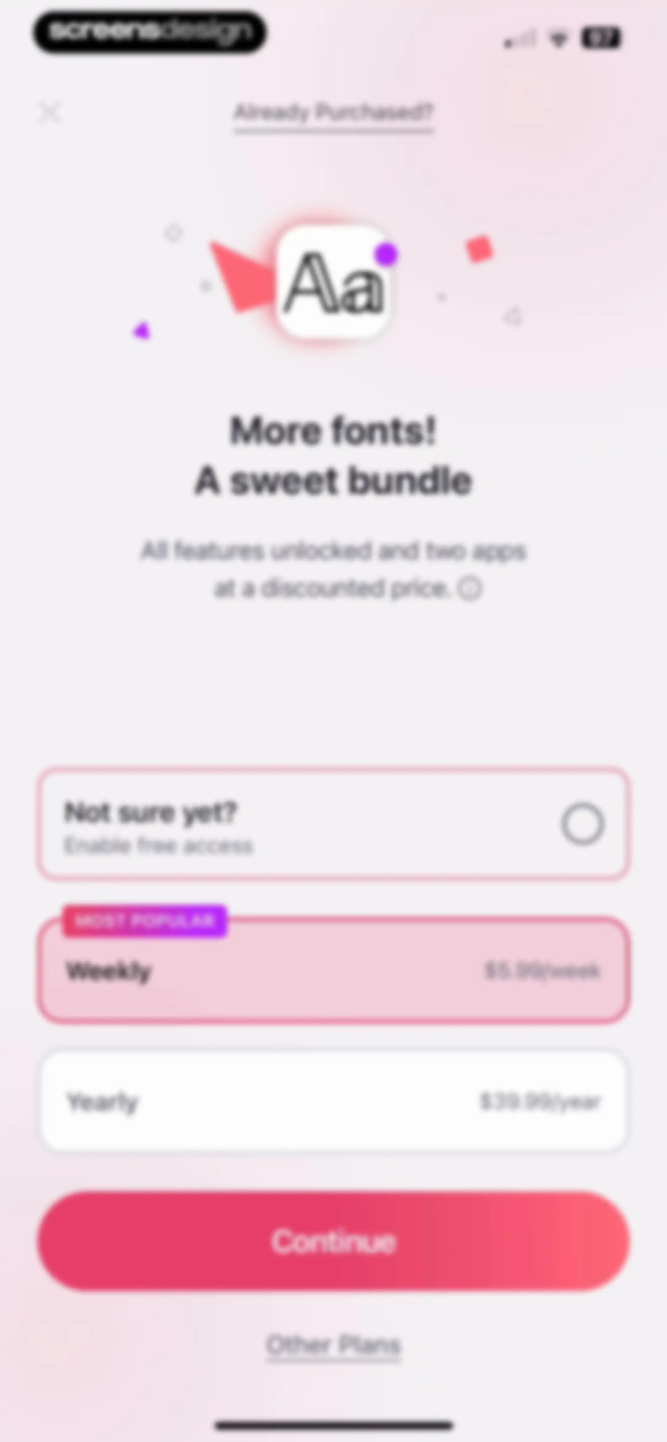 Fonts - AI Stickers screen 13